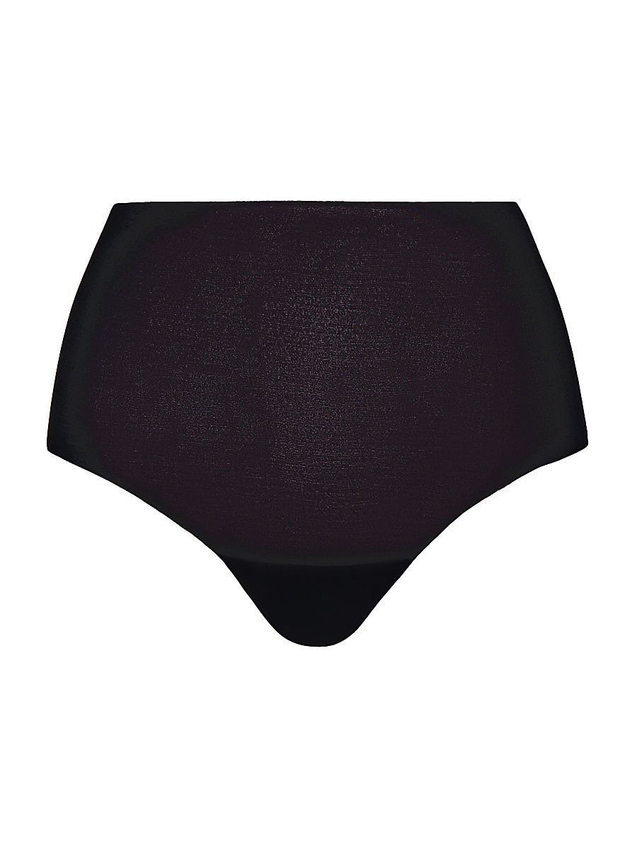 Women's Featherlight Control Thong - Black - Size Large