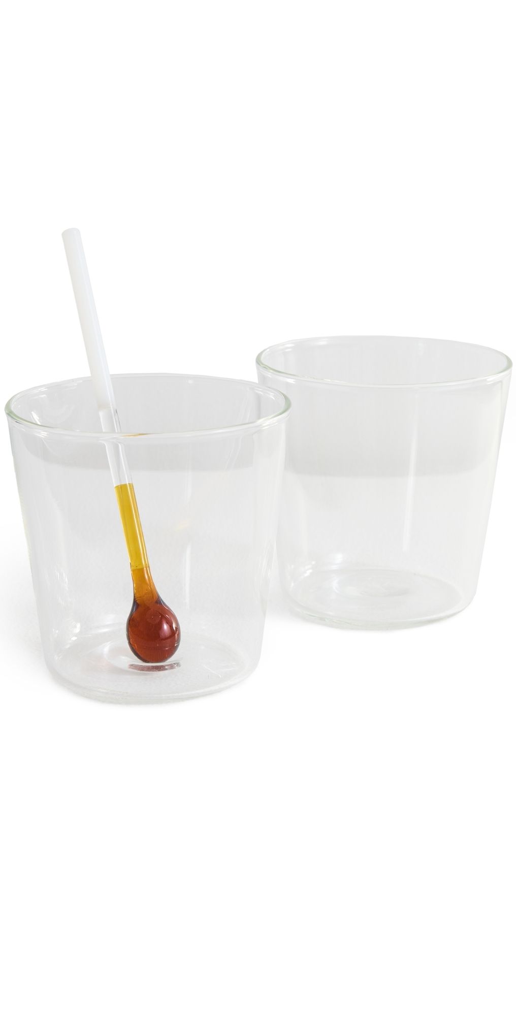 Zafferano Spritzometro Tumblers and Stirrer Transparent One Size