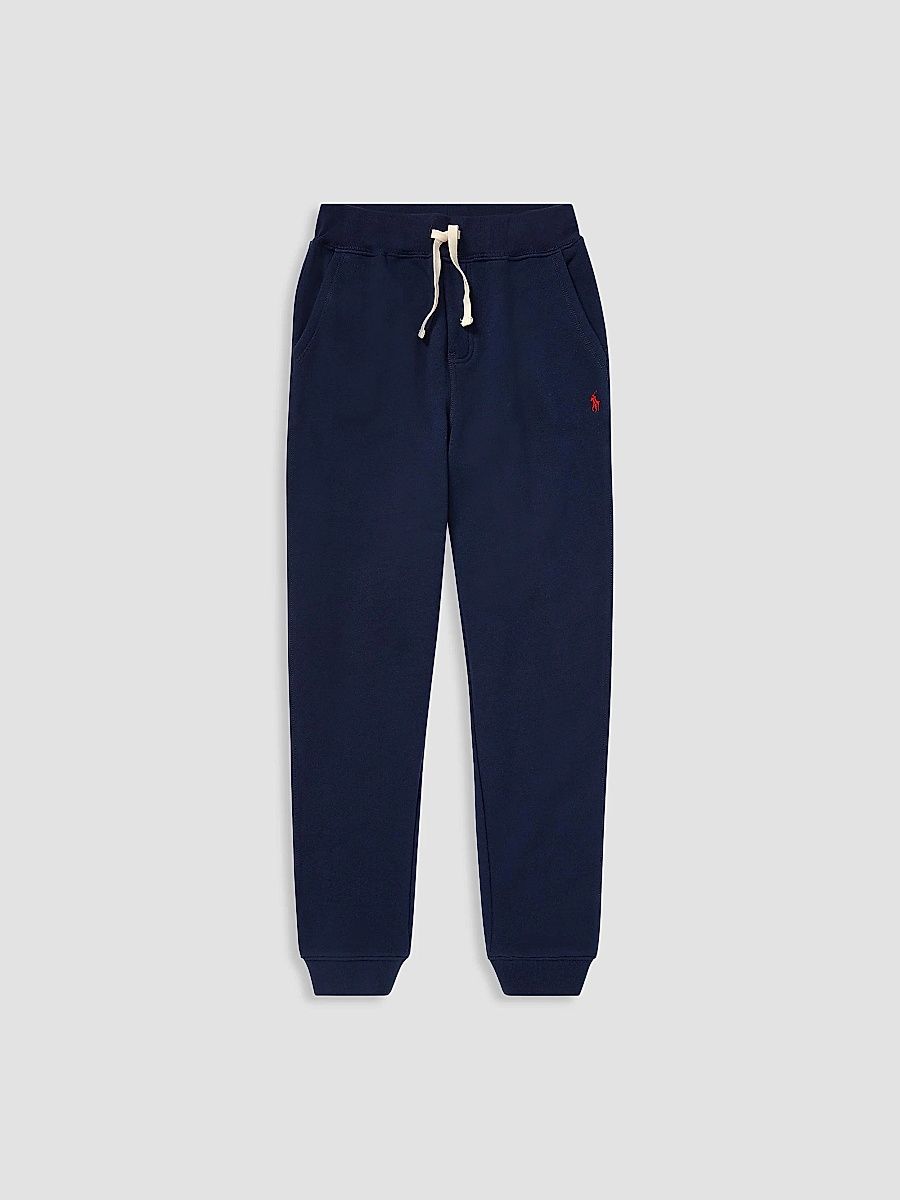 Polo Ralph Lauren Boy's Little Boy's & Boy's Seasonal Fleece Joggers - Navy - Size 18