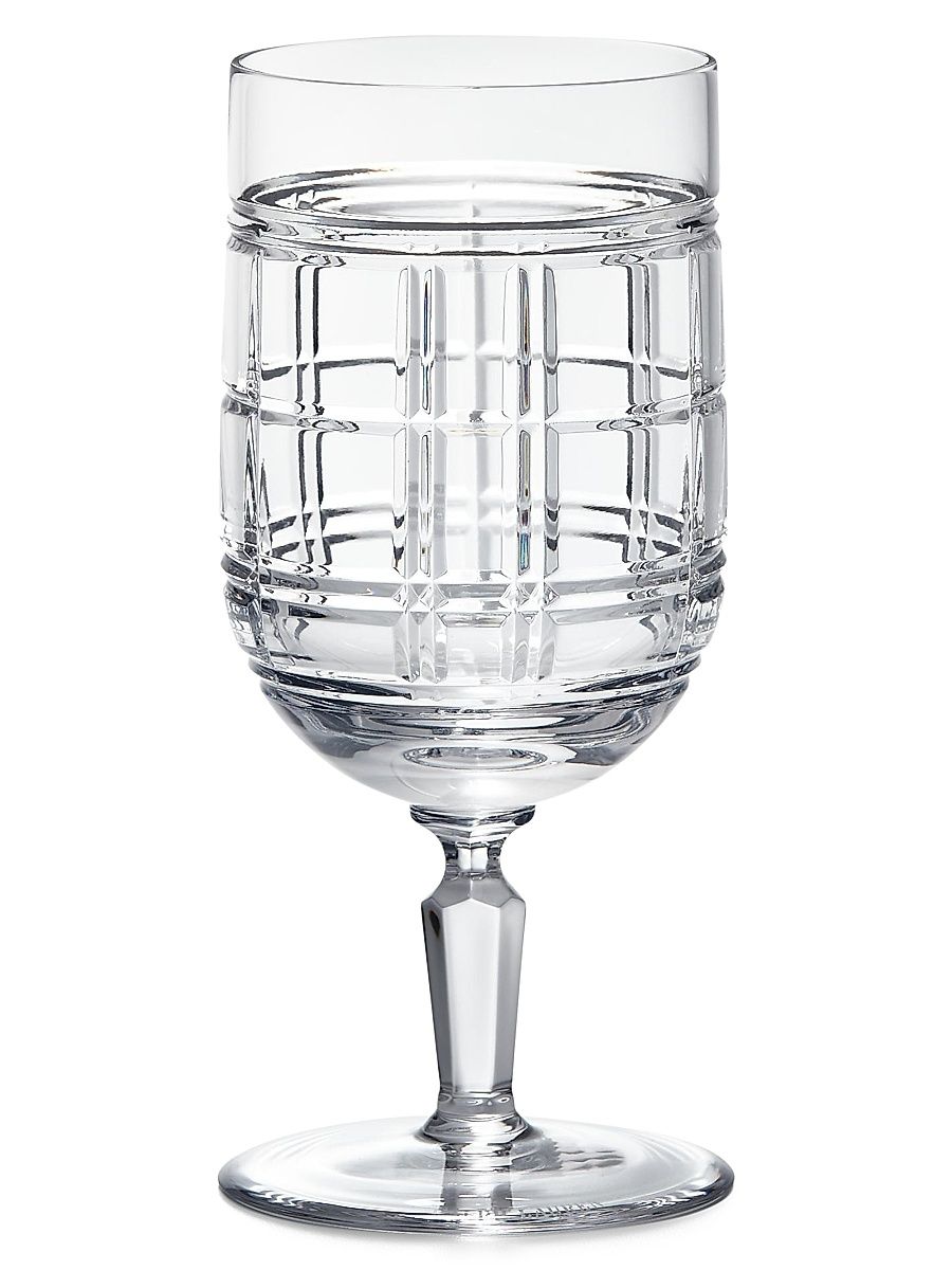 Hudson Plaid Iced Beverage Glass