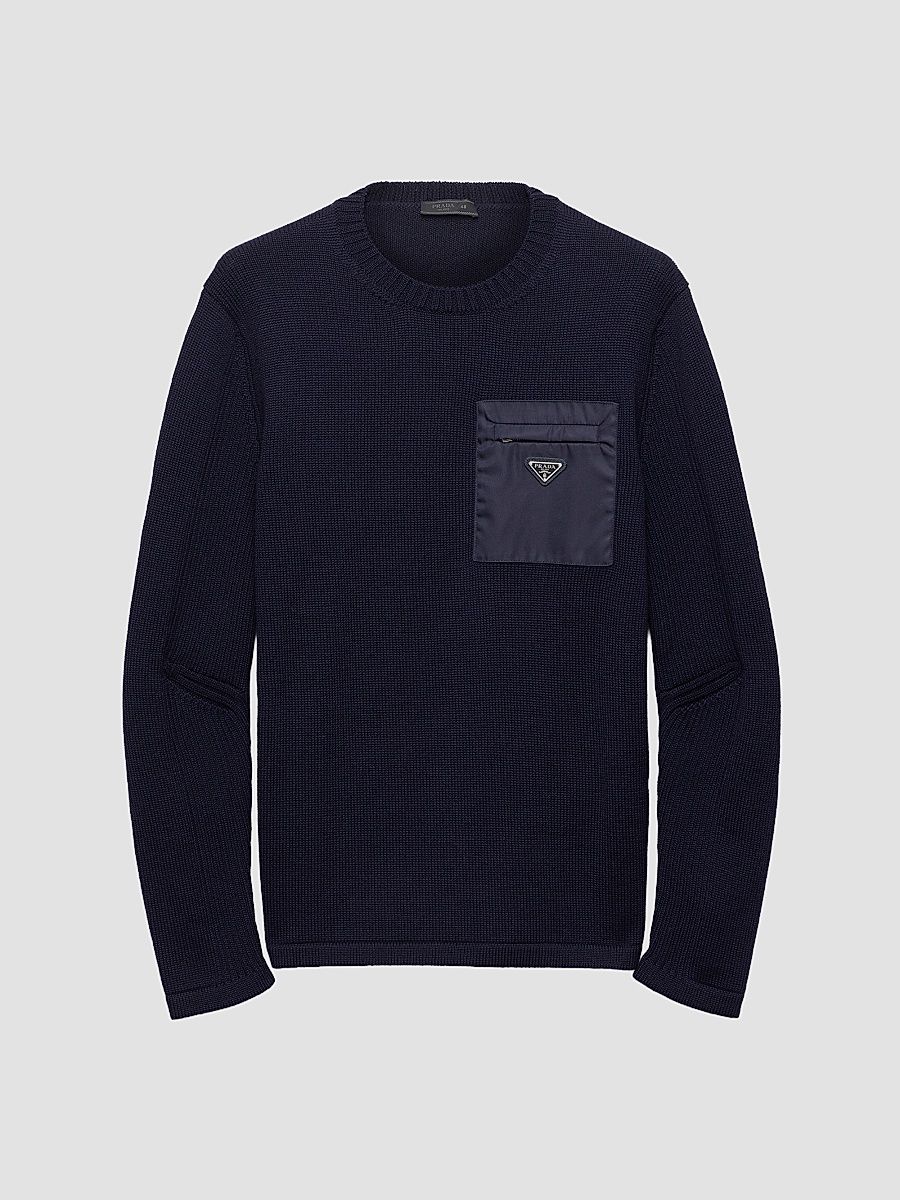 Men's Wool Sweater - Blue