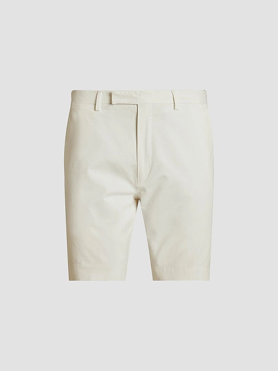 Polo Ralph Lauren Men's Classic Fit Stretch Military Shorts - Classic Stone - Size 40