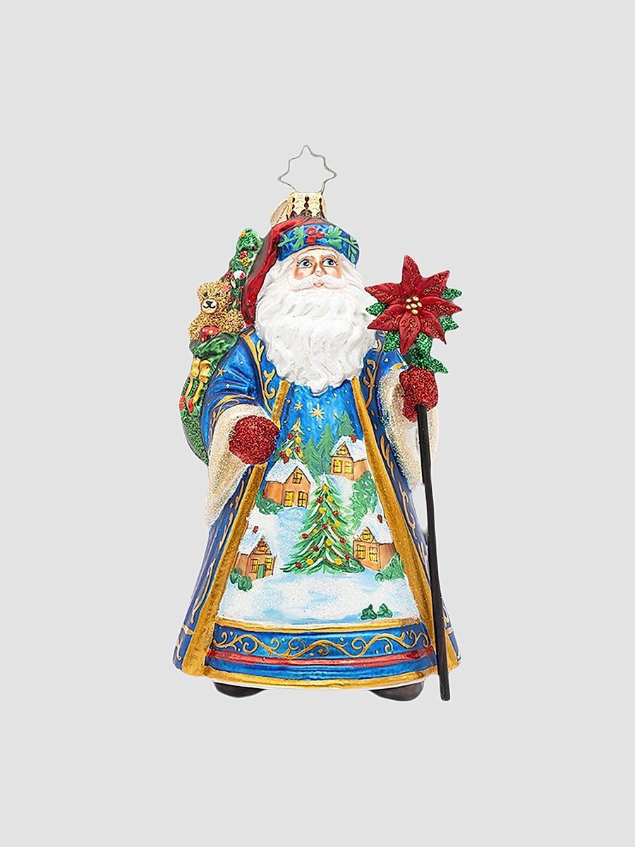 European Santa Father Christmas' Eve Ornament