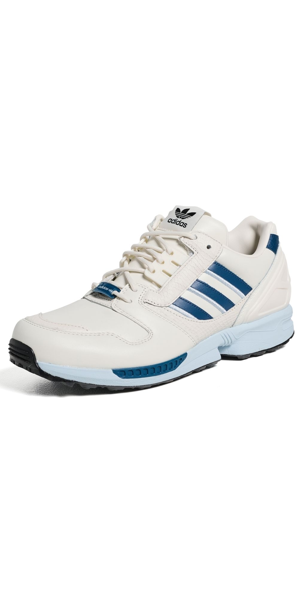 Adidas Golf ZX 800 Spikeless Golf Shoes Off White/Dusky Petrol/Sky 10.5