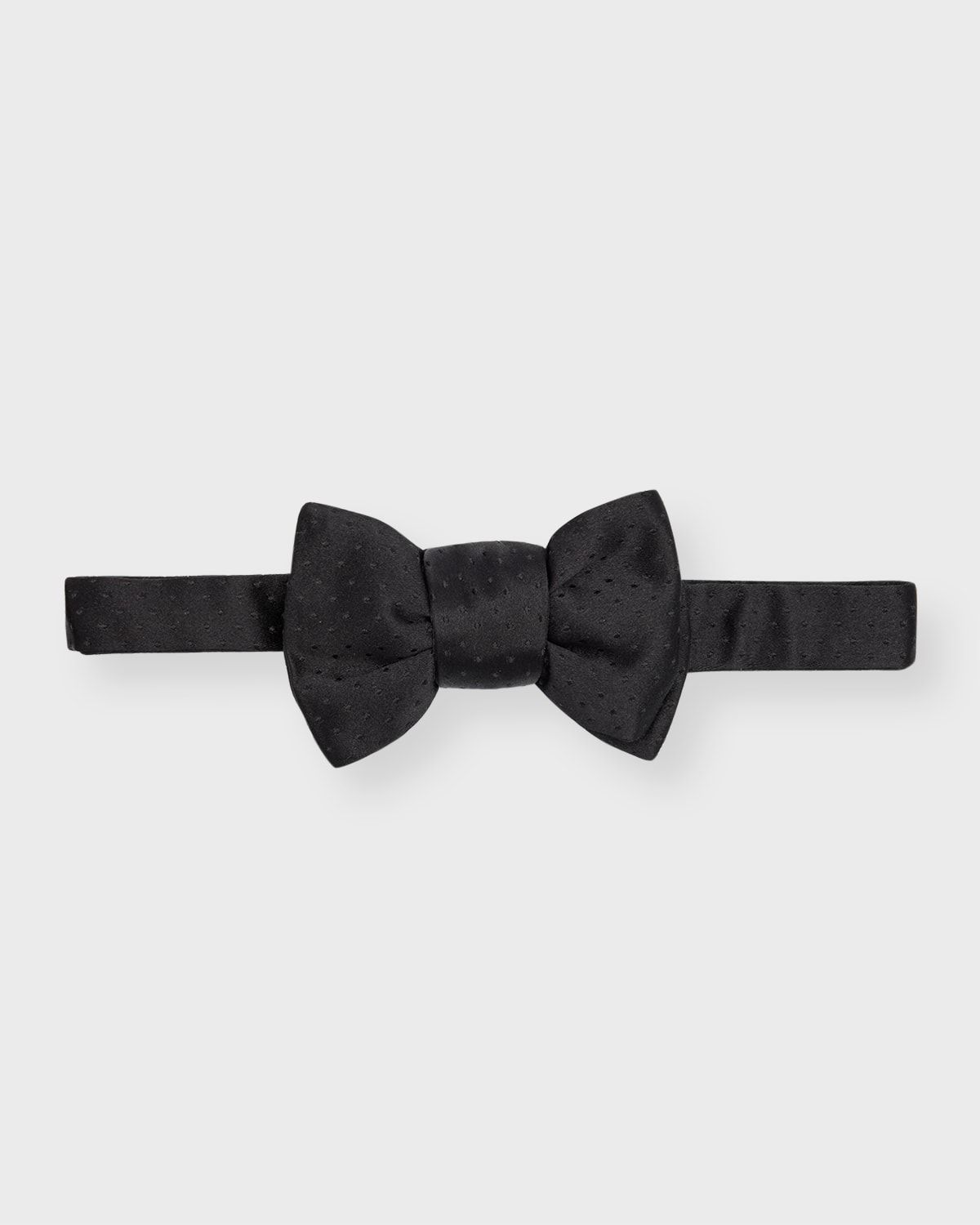 Men & apos;s Satin Tonal Pattern Bow Tie