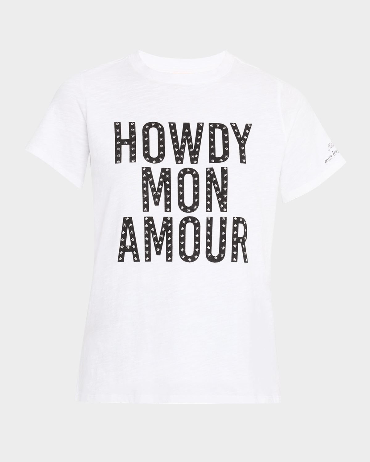 Howdy Mon Amour Embellished Tee