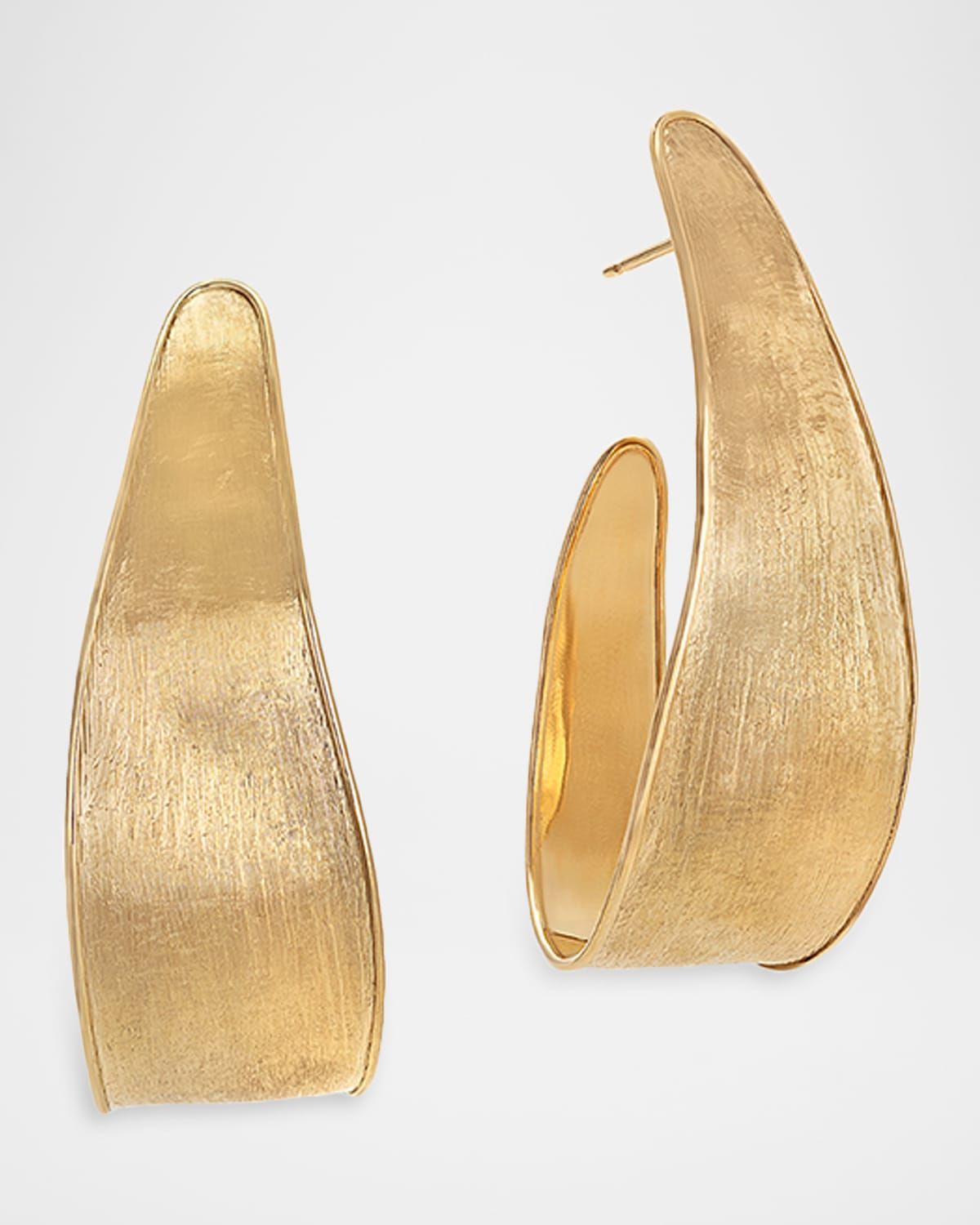 Lunaria 18K Gold Hoop Earriings