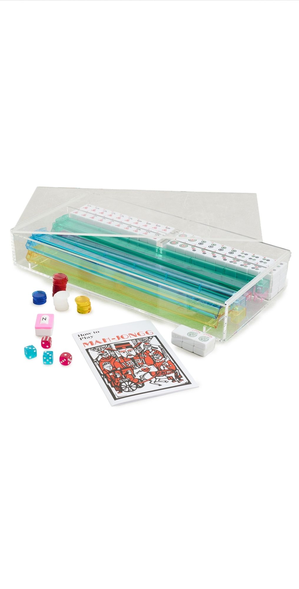 Tizo Design Mahjong Set Gift Box Multi Color One Size