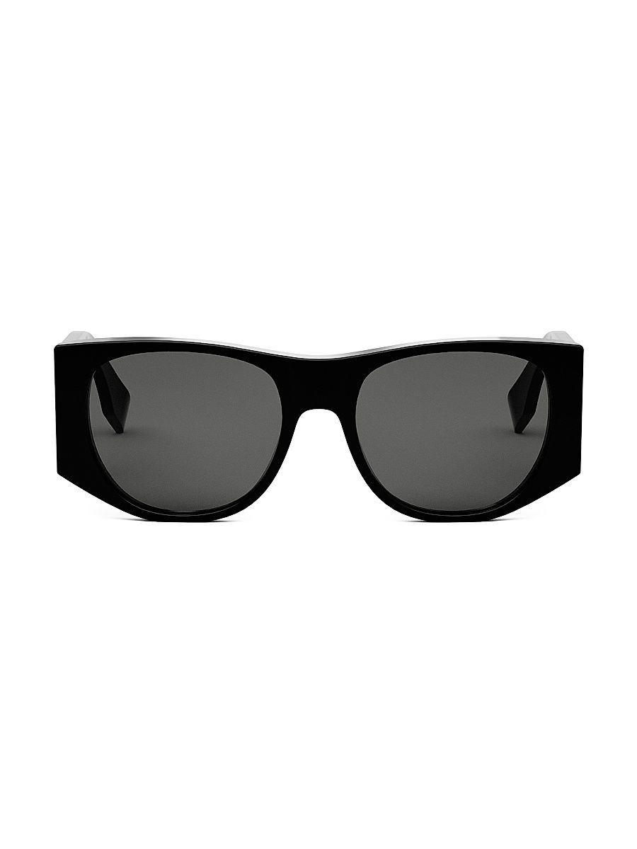 Women's Baguette Sunglasses - Black