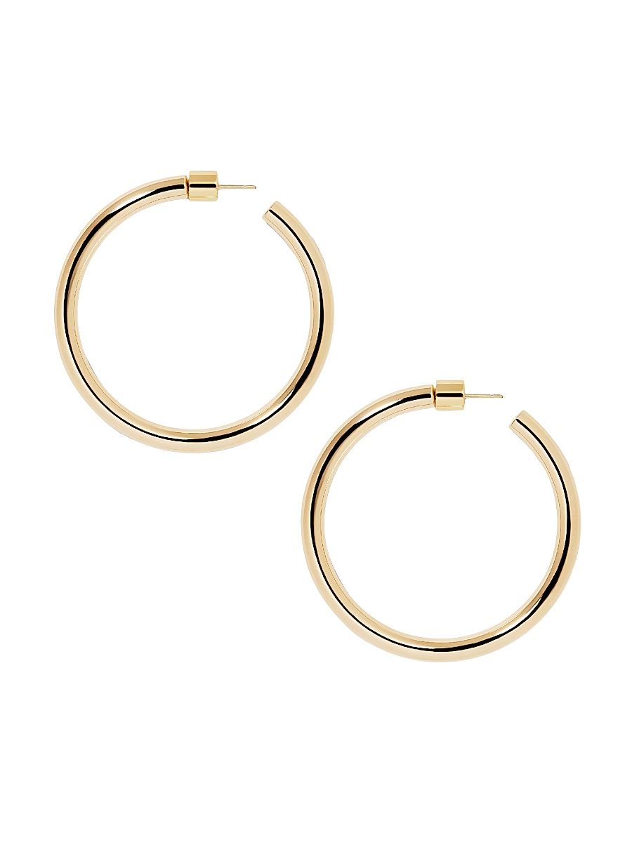 Women's Lilly Huggie Earrings/23MM - Gold - Size Huggie