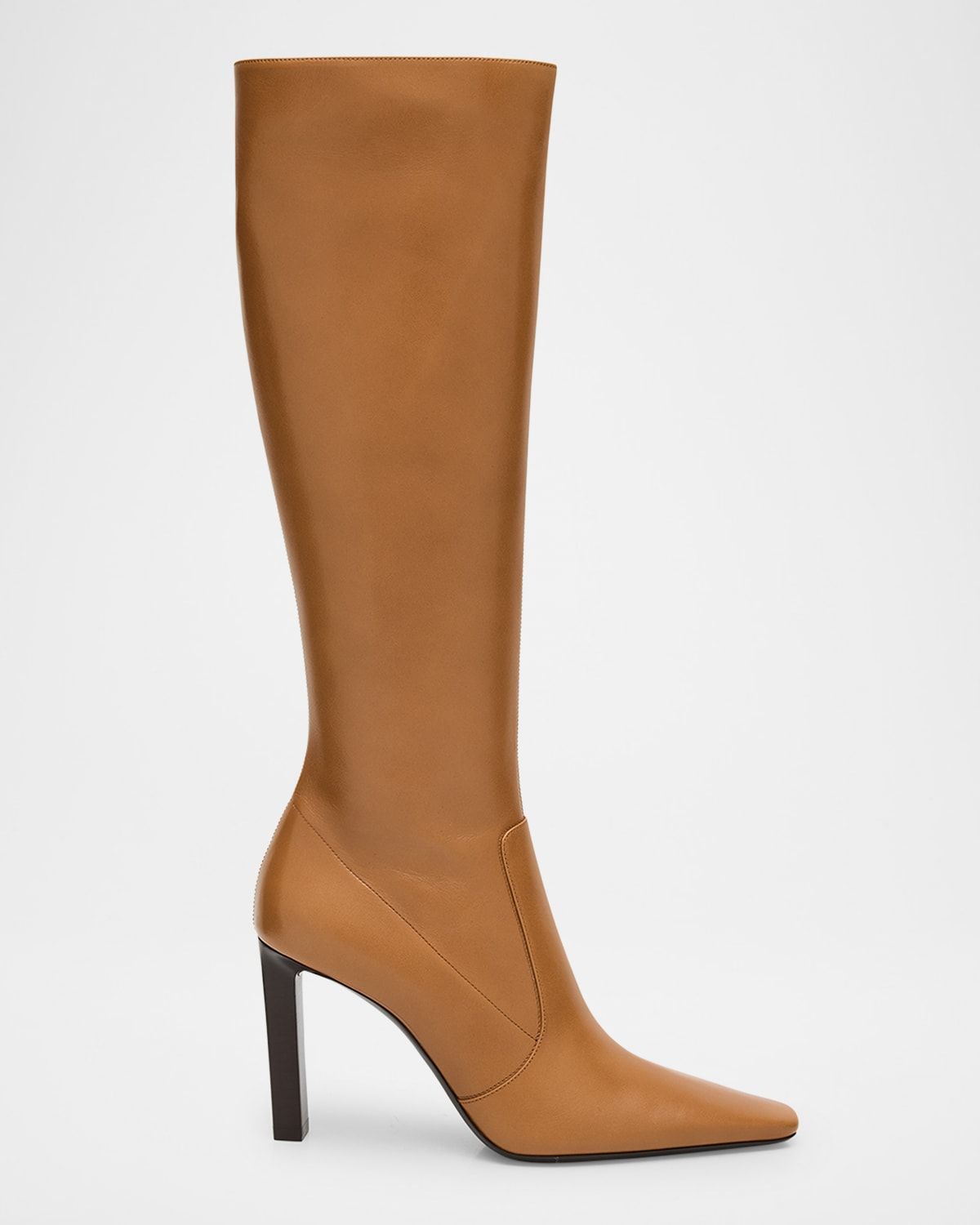 Francoise Smooth Leather Knee-High Boots