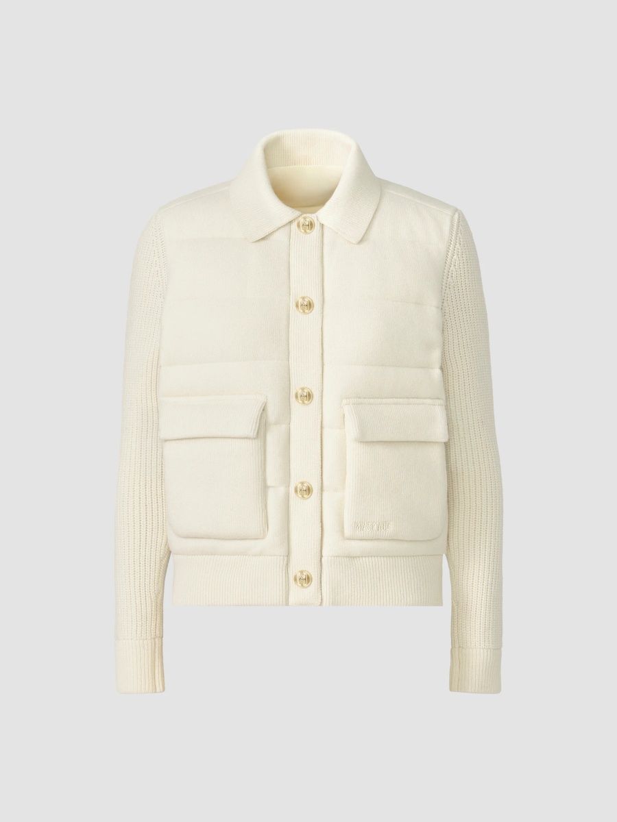 Mackage Women's Gracelyn Hybrid Jacket - Cream - Size XS