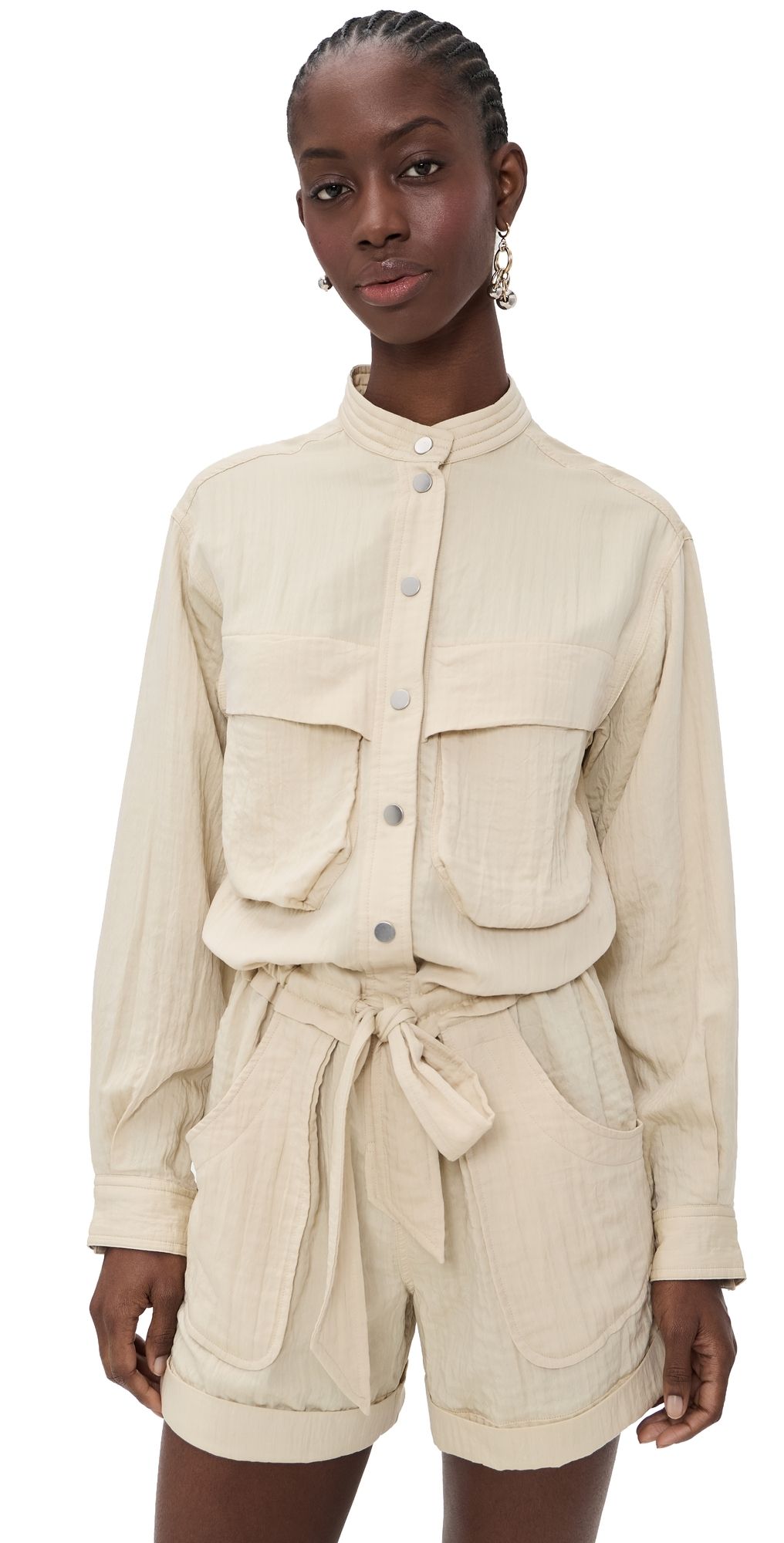 Isabel Marant Étoile Betyna Romper Ecru 44