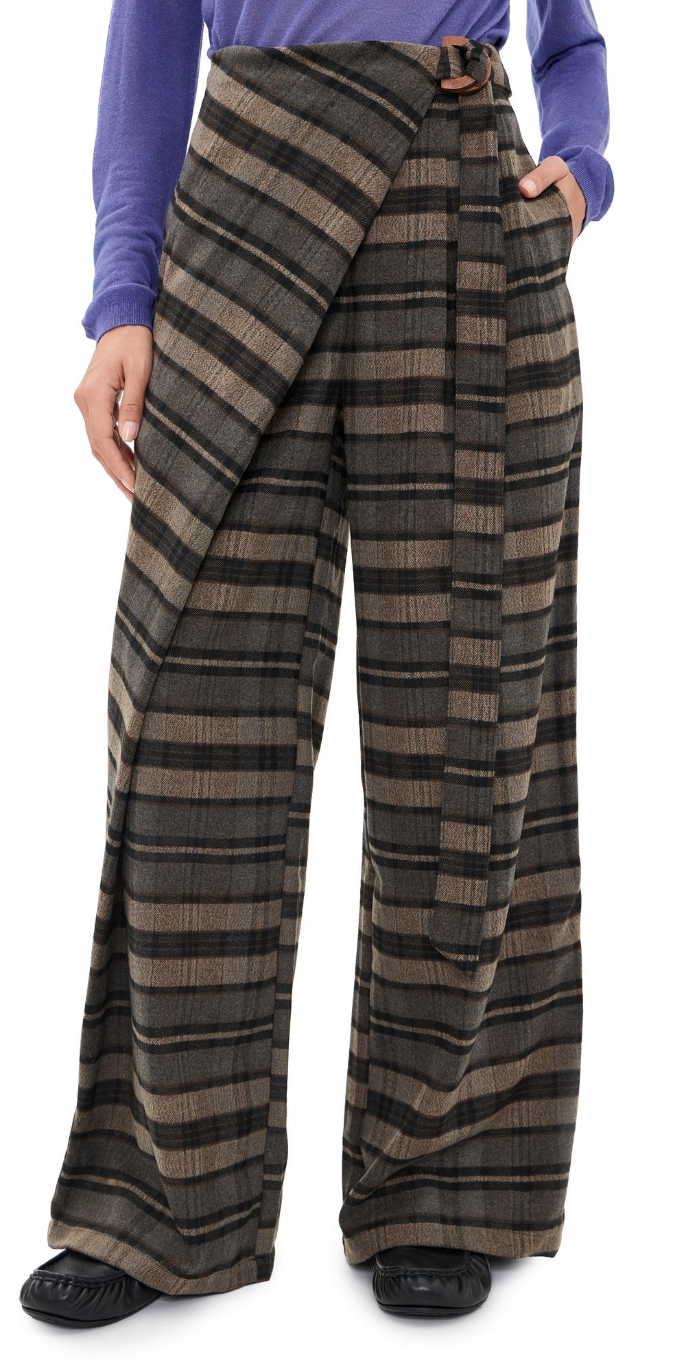 Muse Assembly Elena Trousers Check L