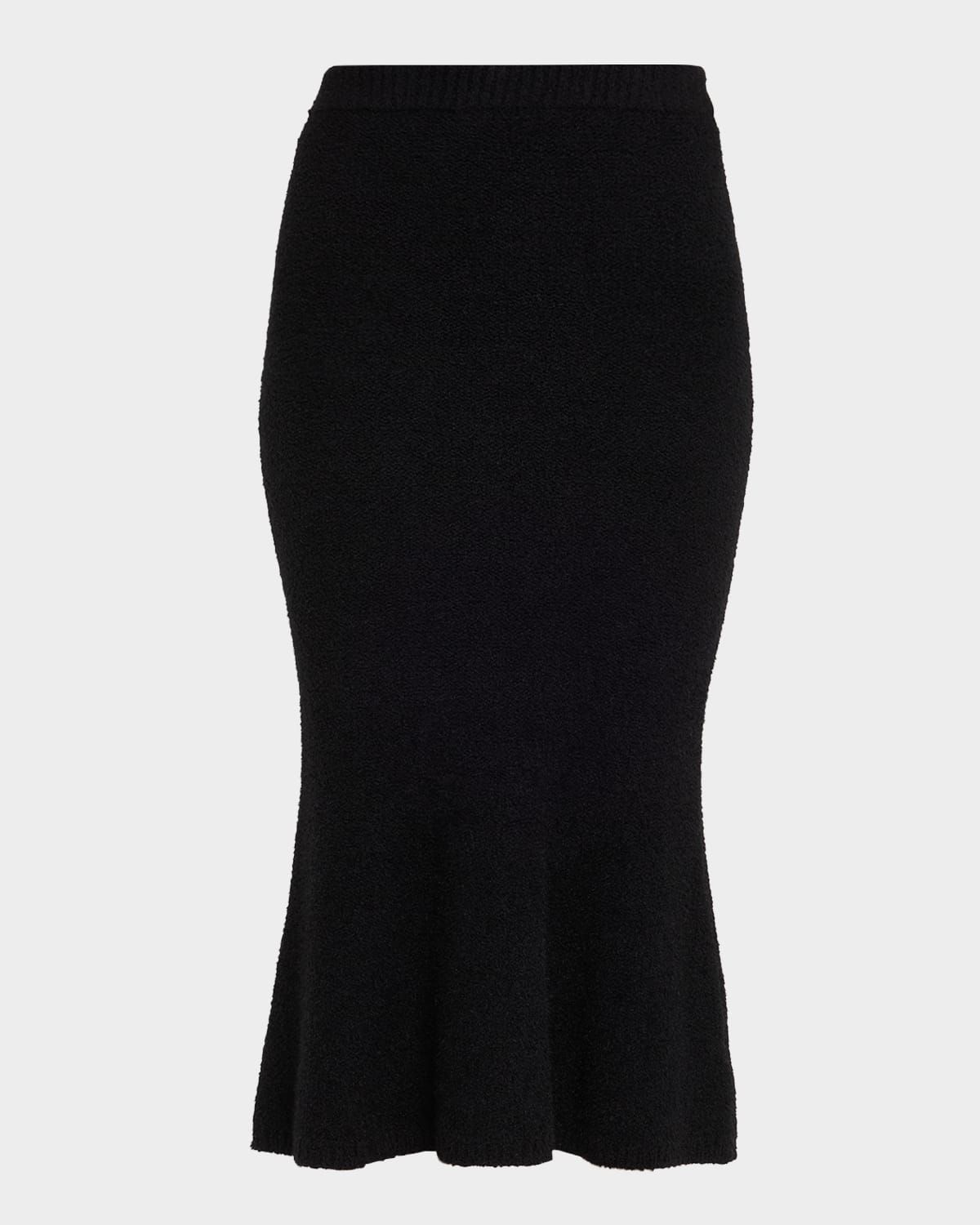 Salem Knit Flare Midi Skirt