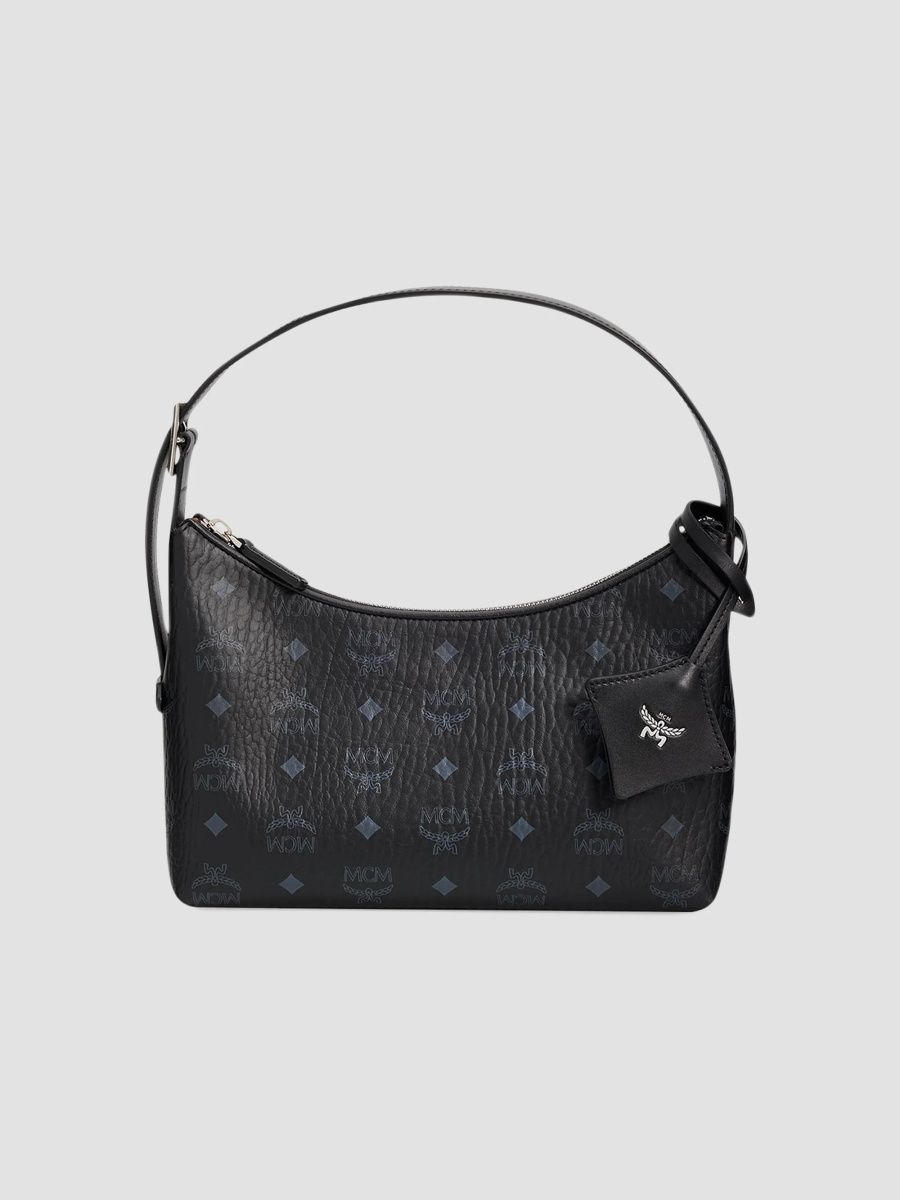 MCM Women's Aren Small Hobo Bag - Black