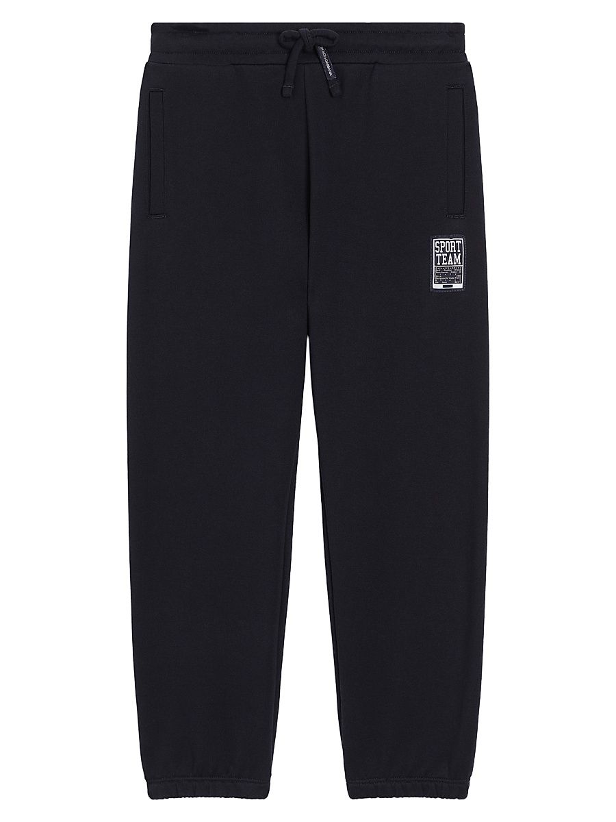 Little Boy's & Boy's Embroidered Sport Fleece Joggers - Blue - Size 2