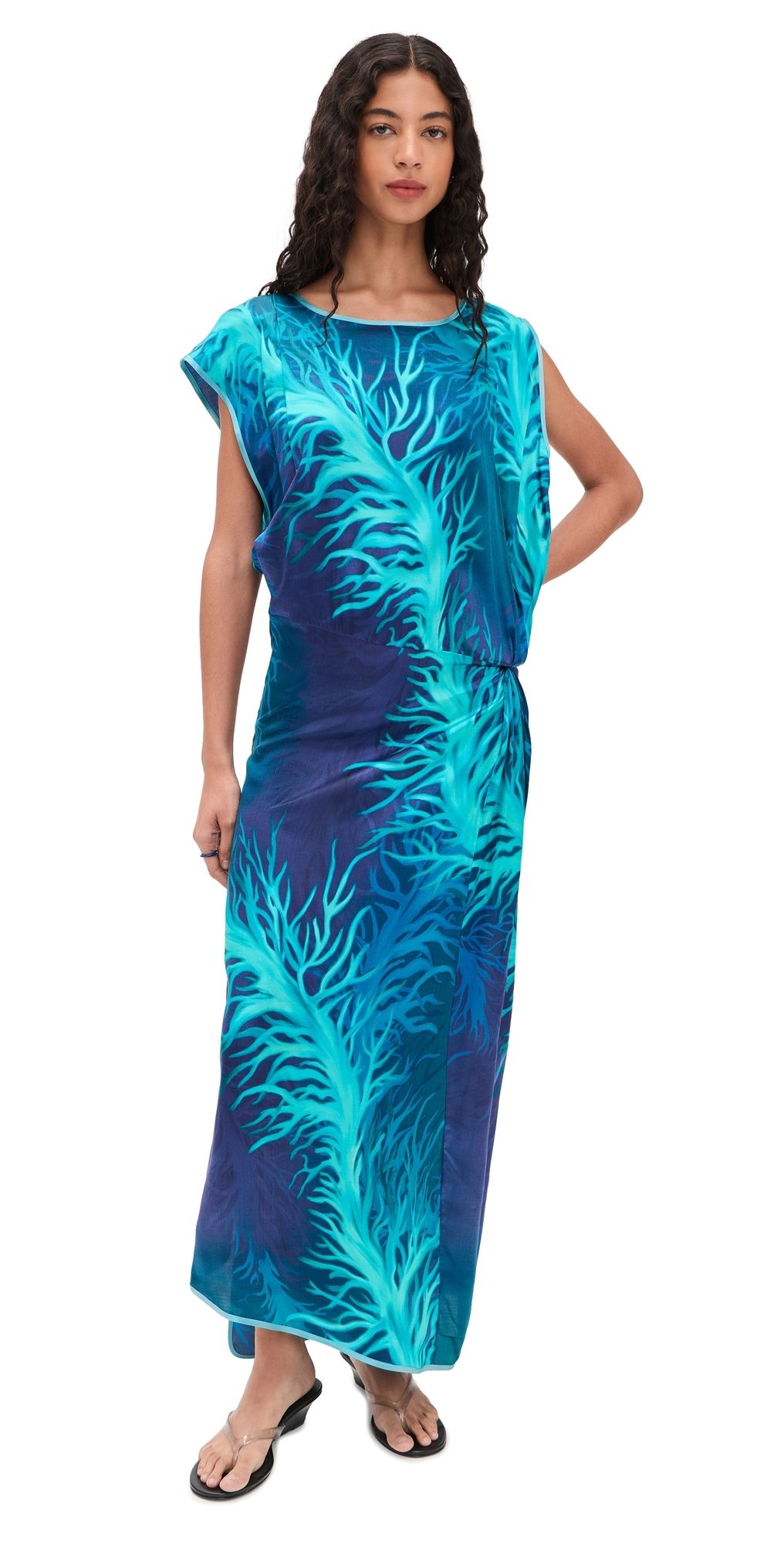 F. R.S For Restless Sleepers Briseide Dress Corals Bleu M