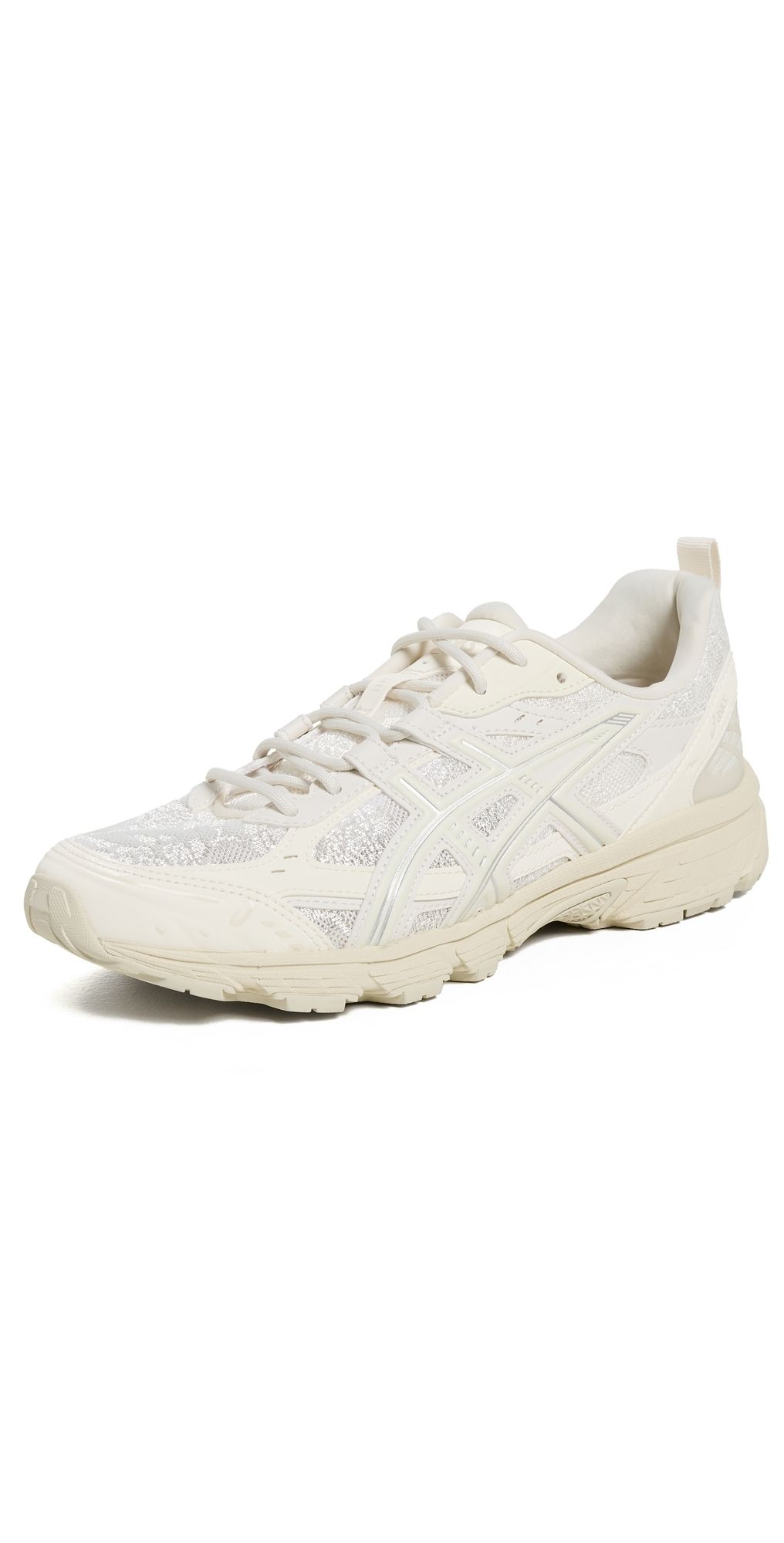 ASICS Gel-Nunobiki Unisex Sneakers Cream/Pure Silver M 9.5/ W 11