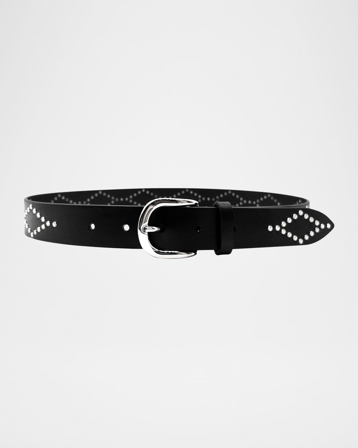 Liliana Studded Leather Belt