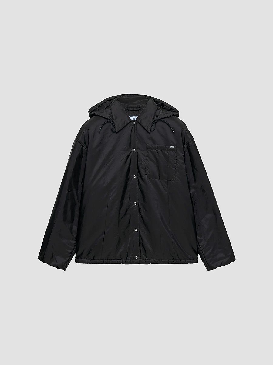 Women's Lightweight Nylon Blouson Jacket - Black - Size 10