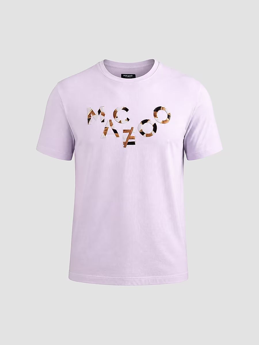Men's Logo Graphic T-Shirt - Lilac - Size XXXL