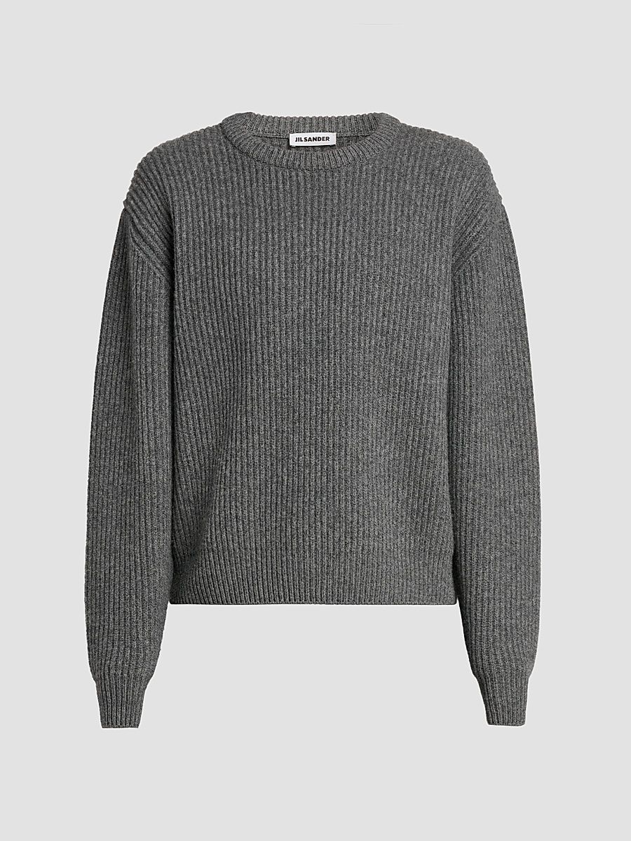 Men's Fisherman's Rib Knit Crewneck Sweater - Koala - Size 44