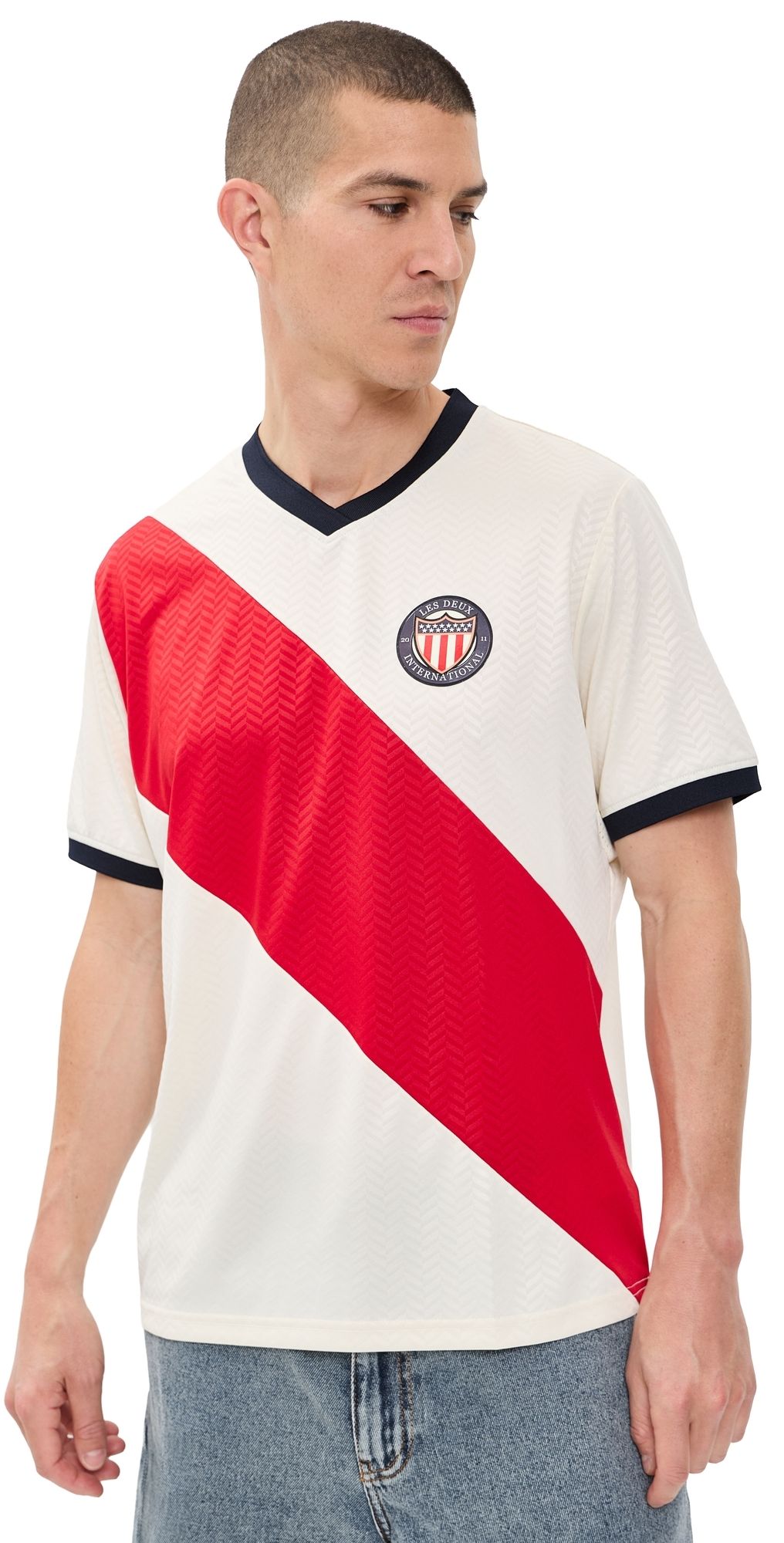 Les Deux USA Football Jersey Ivory S