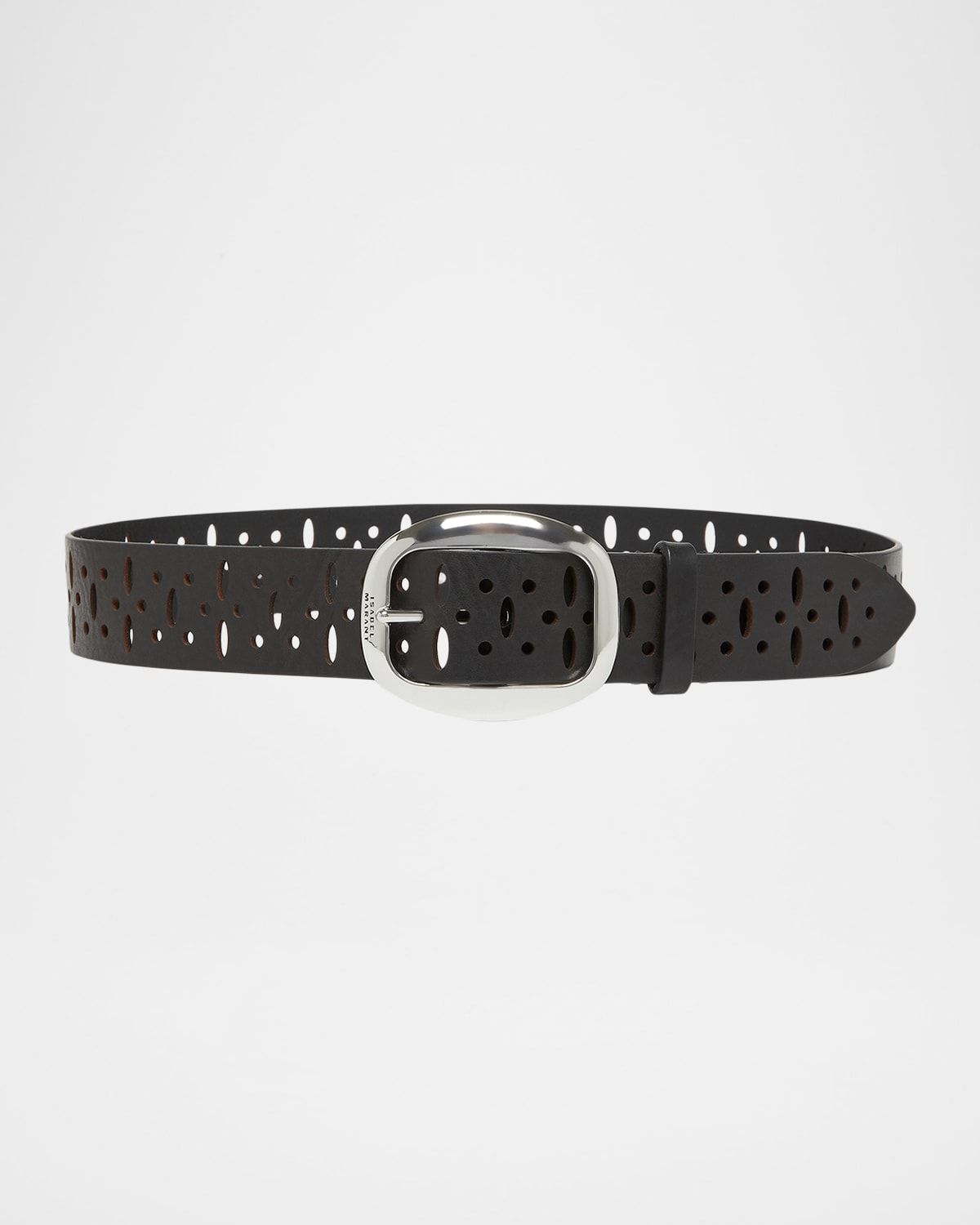 Dara Laser-Cut Leather Belt