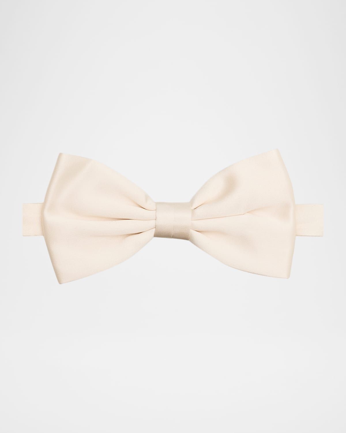 Men & apos;s Solid Silk Bow Tie