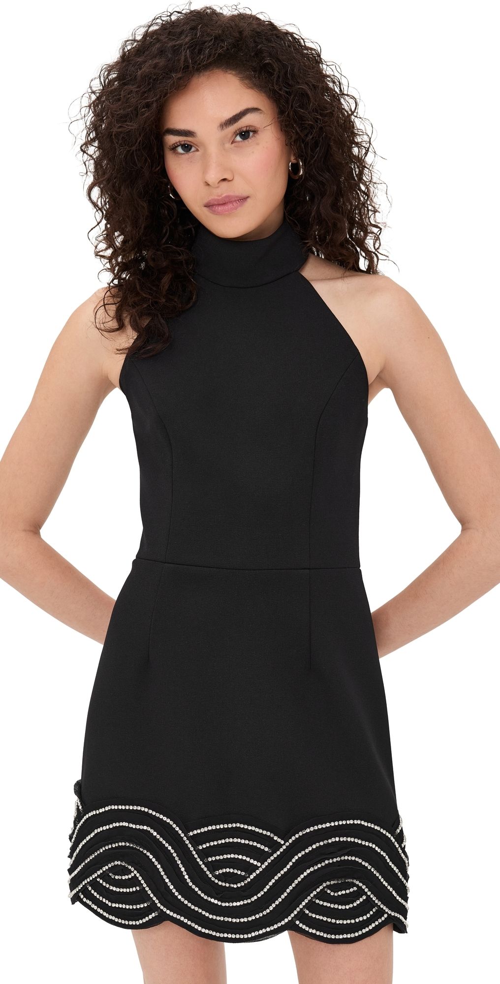 Rebecca Vallance Bellatrix Mini Dress Black 6