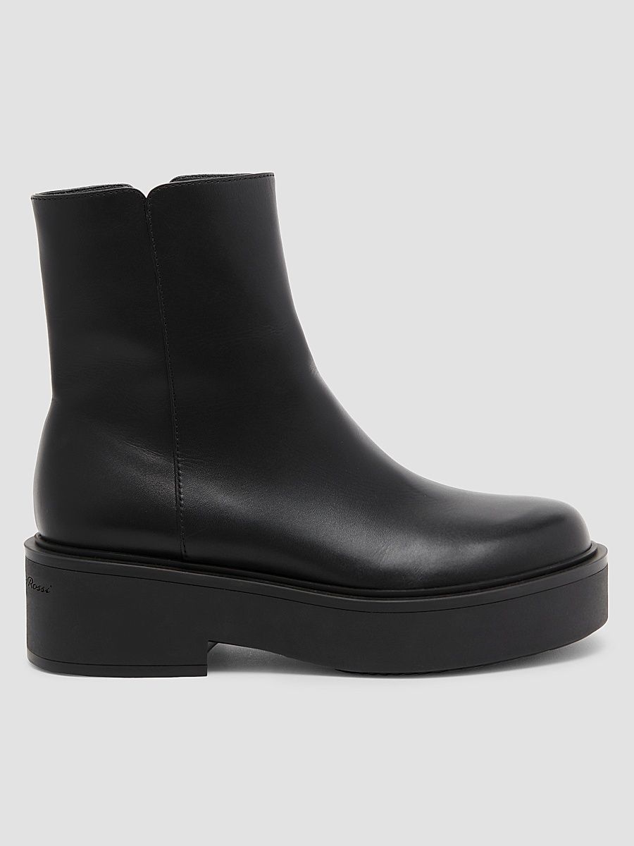 Women's Hiro Vitello Glove 20MM Leather Boots - Nero Black - Size 12