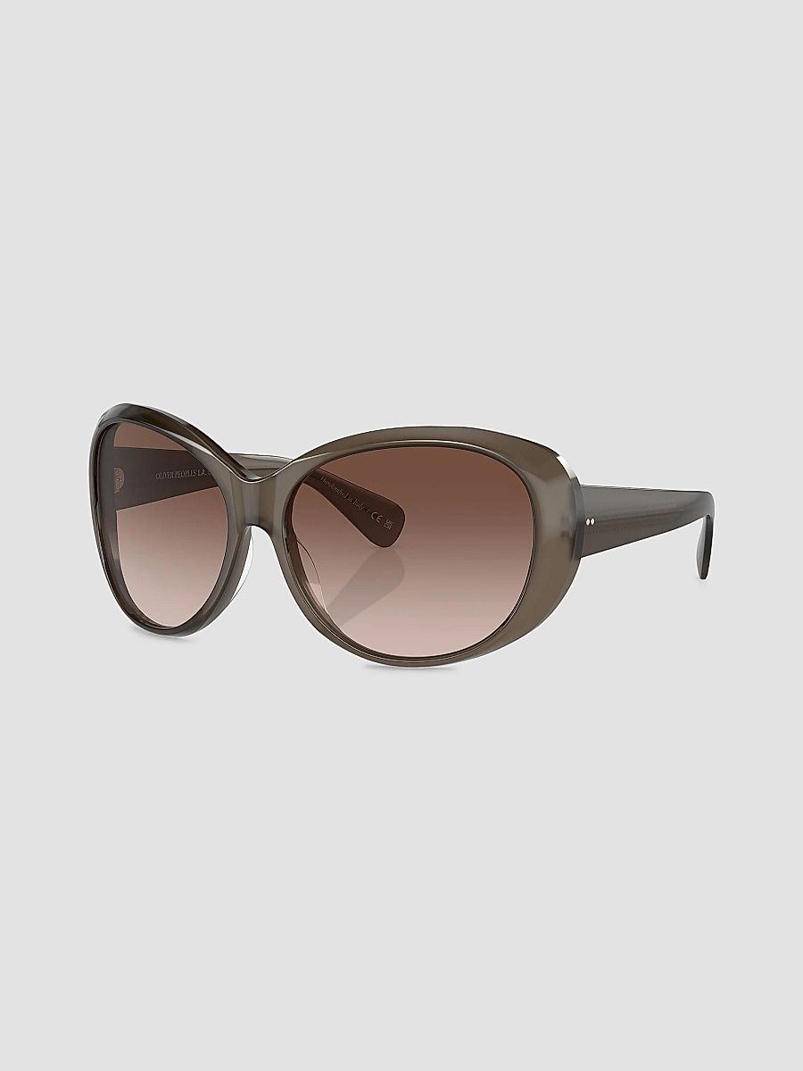 Oliver Peoples Women's Maridan 62MM Round Sunglasses - Taupe Brown Gradient