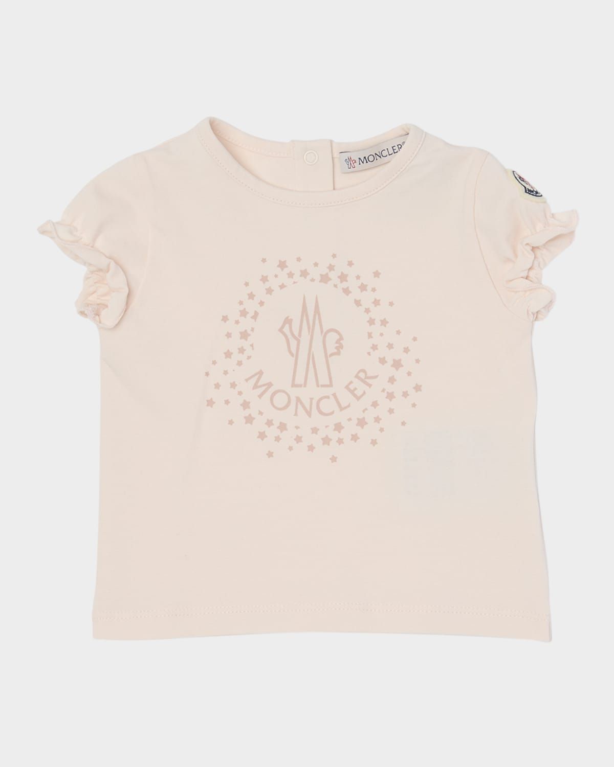 Girl & apos;s Starry Logo Short-Sleeve Graphic T-Shirt, Size 1M-3
