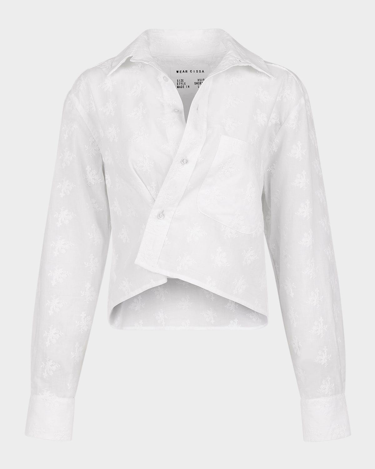 The Shorty Floral-Embroidered Shirt