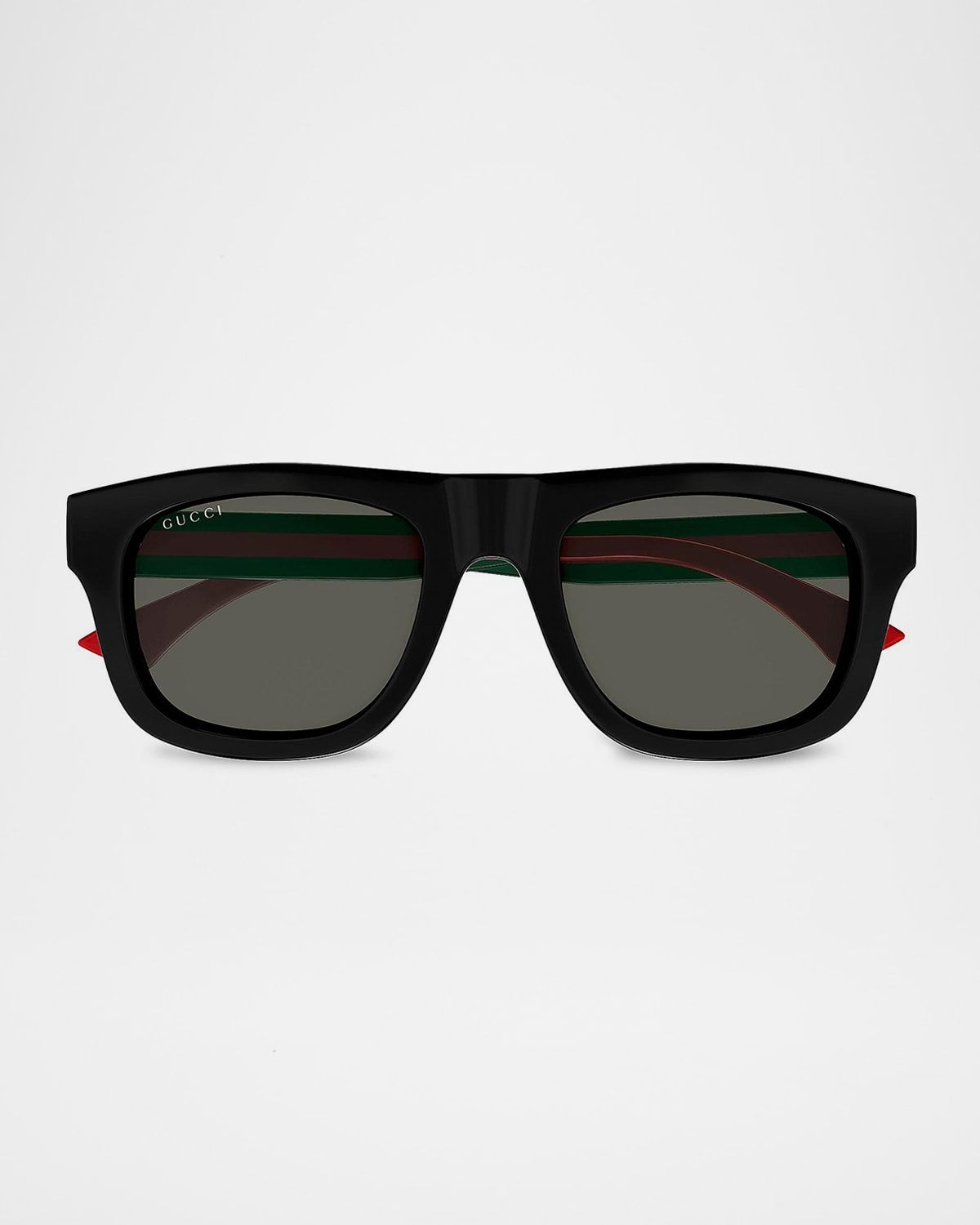 Men & apos;s Gg1991s-001 Acetate Square Flat-Top Sunglasses