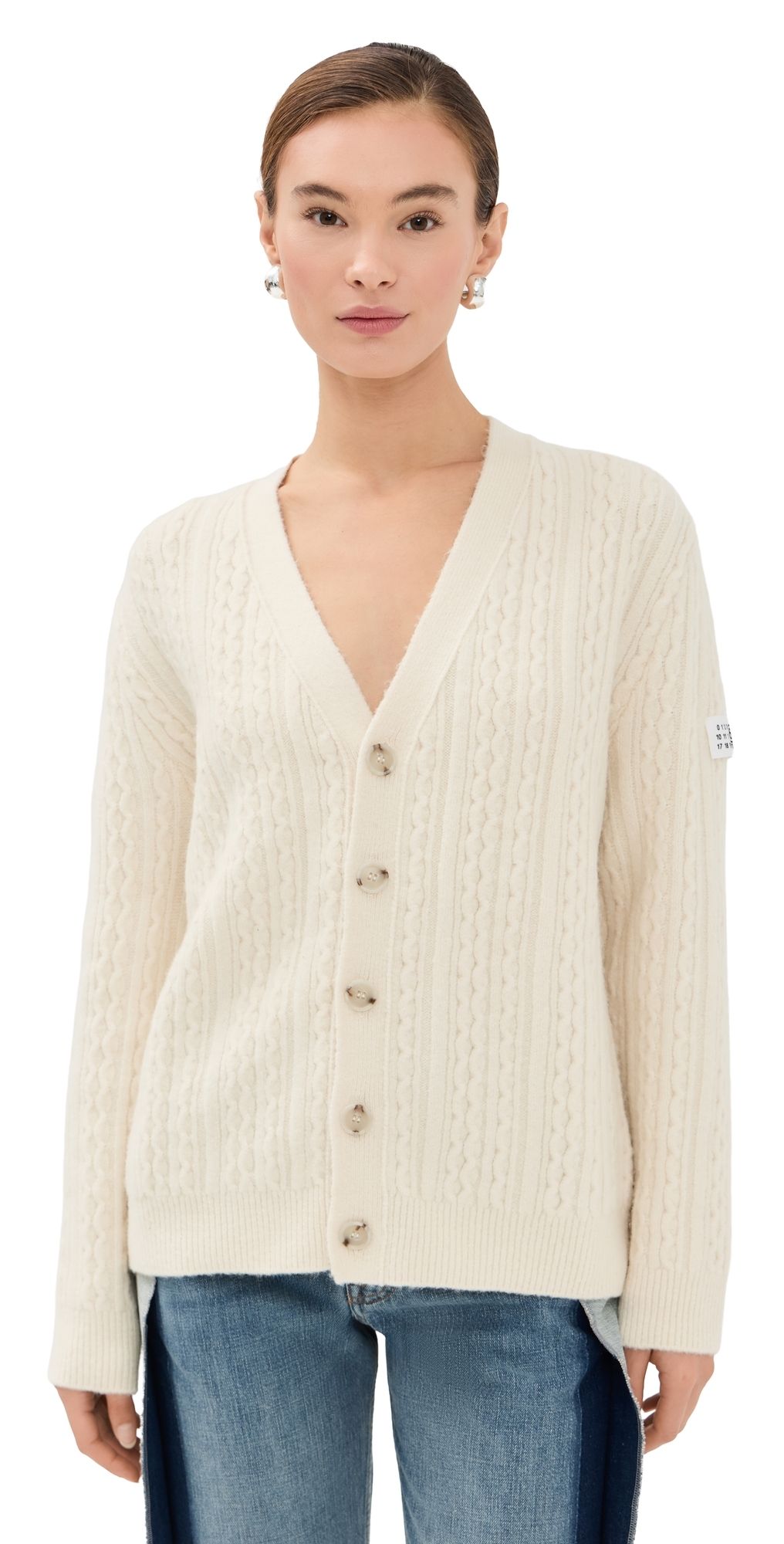 MM6 Maison Margiela Cardigan Off White XS