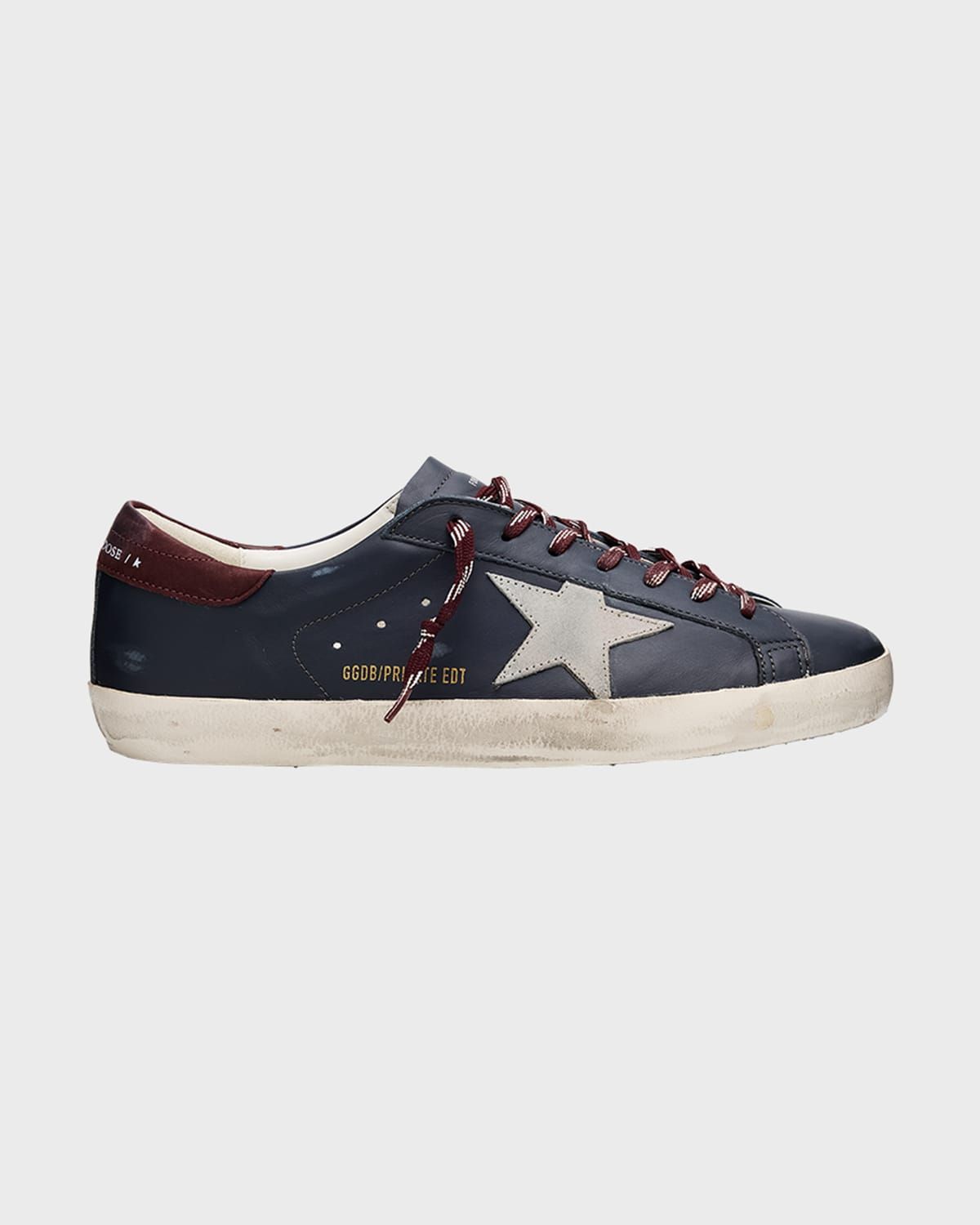 Men & apos;s Super-Star Leather Low-Top Sneakers