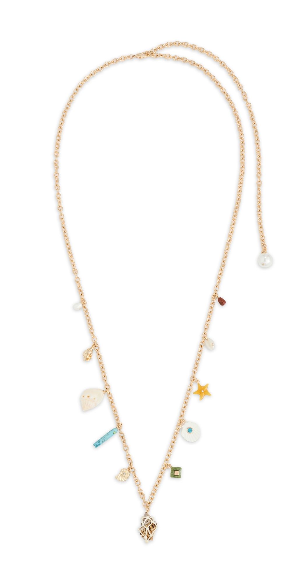 BaubleBar All At Sea Belly Chain Multi One Size