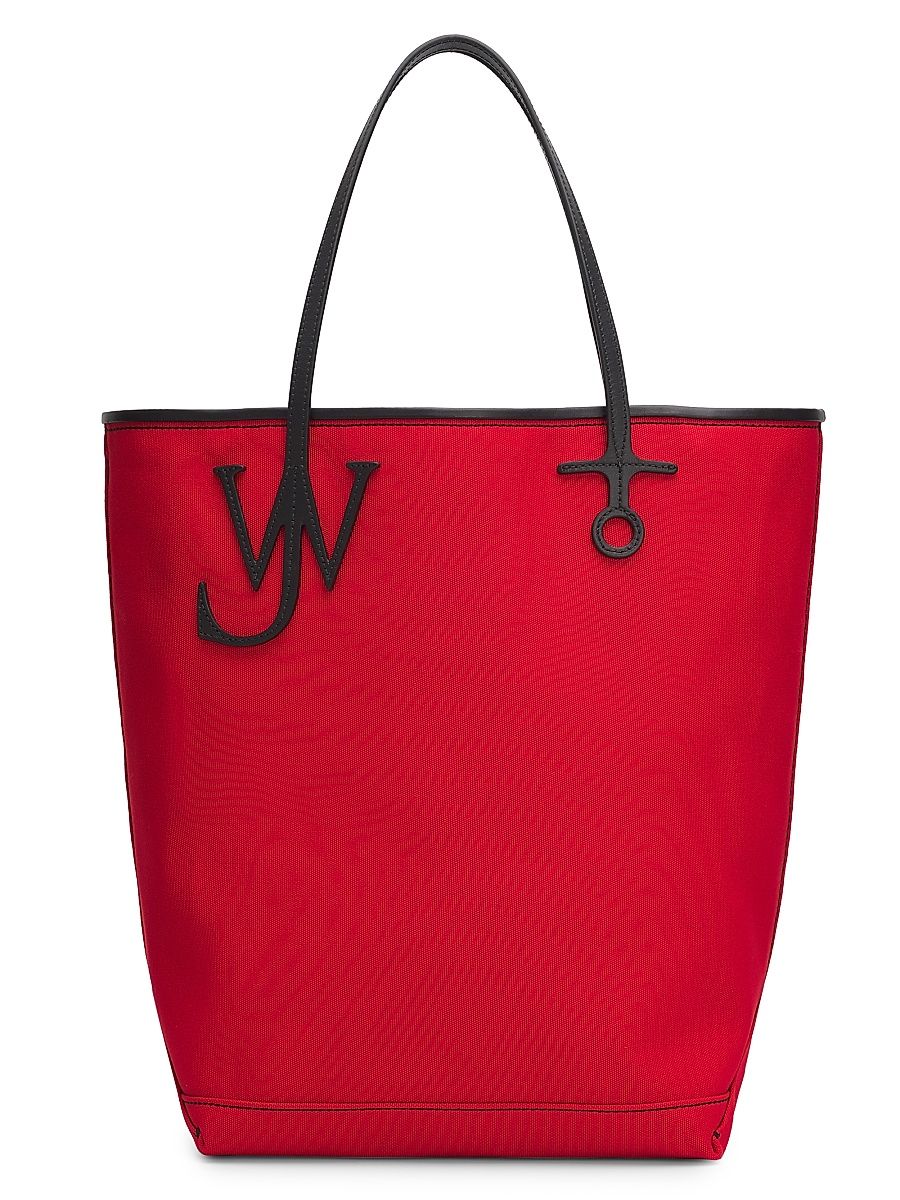 Men's Tall Anchor Tote Bag - Red Black