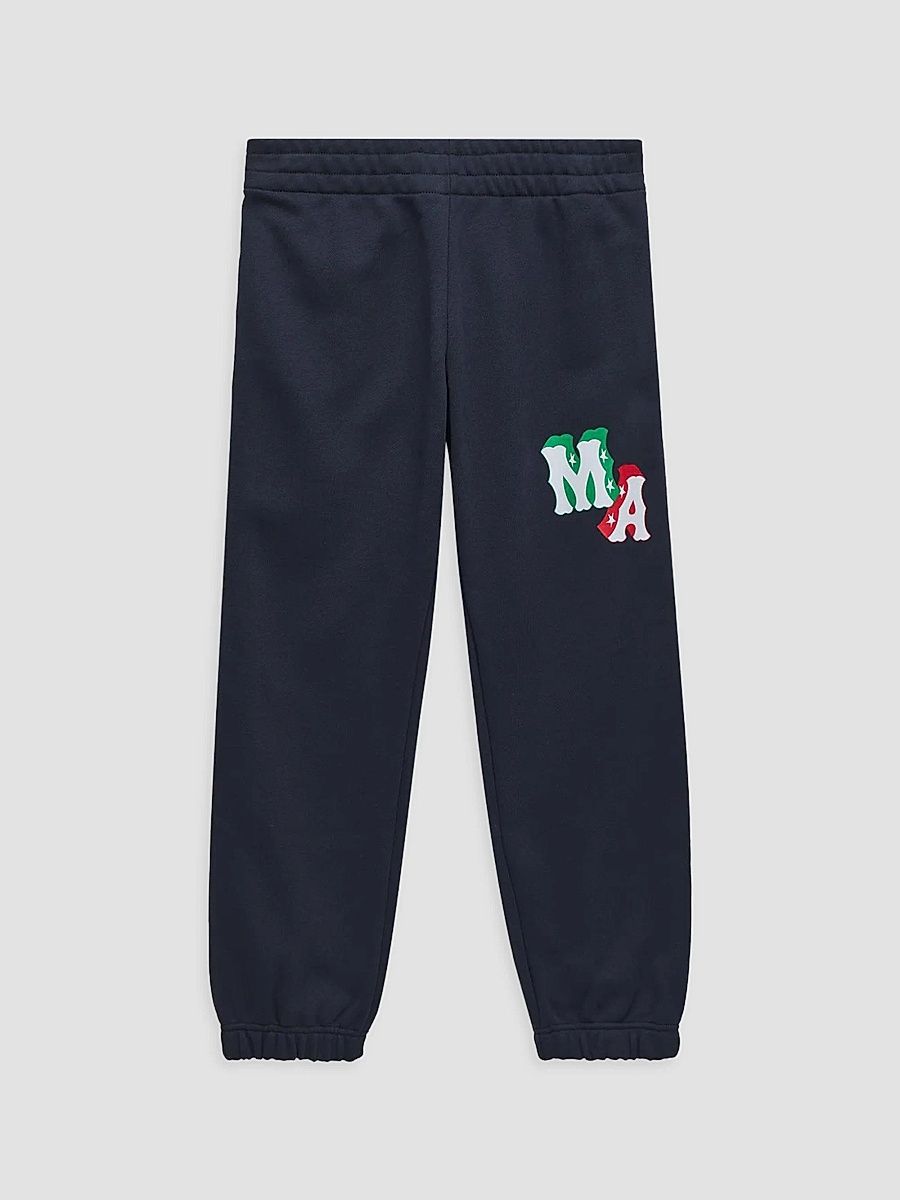 Amiri Unisex Little Kid's & Kid's MA Cotton Sweatpants - Dark Blue - Size 4