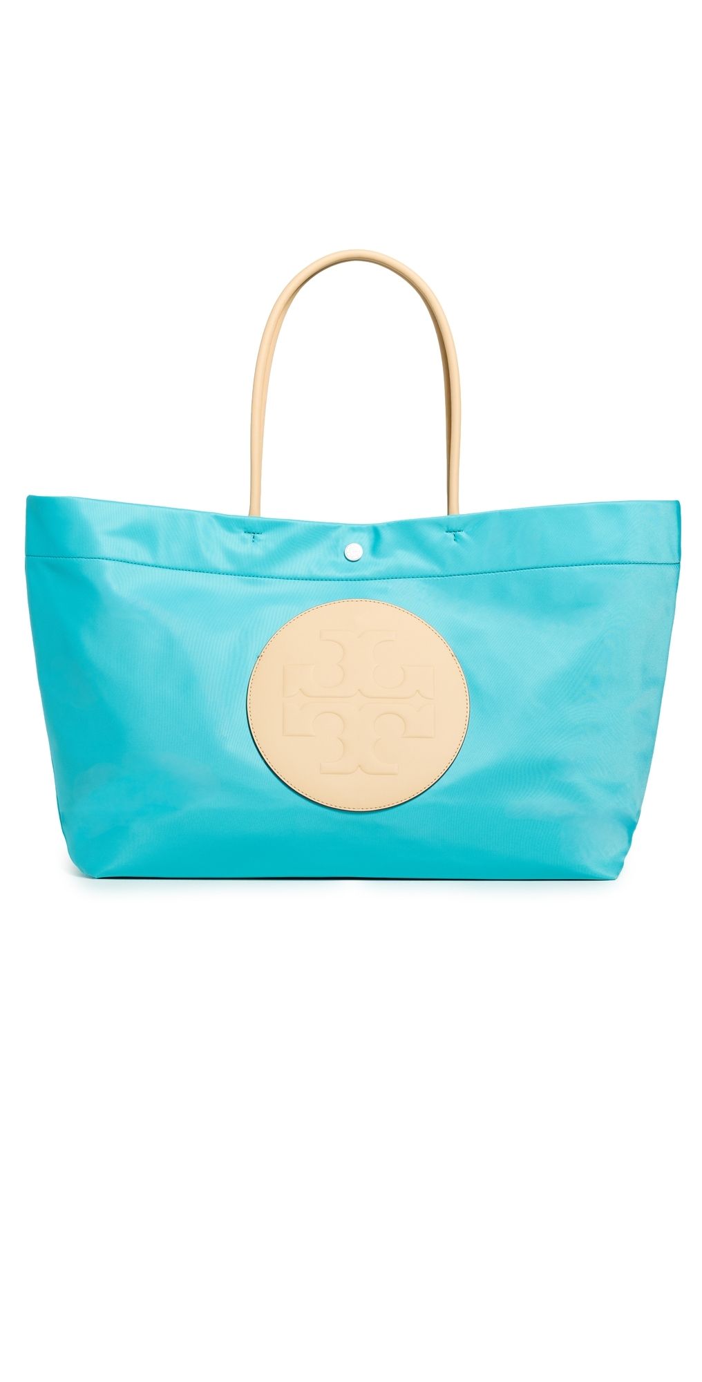 Tory Burch Ella Reversible Tote bag Soft Turquoise One Size