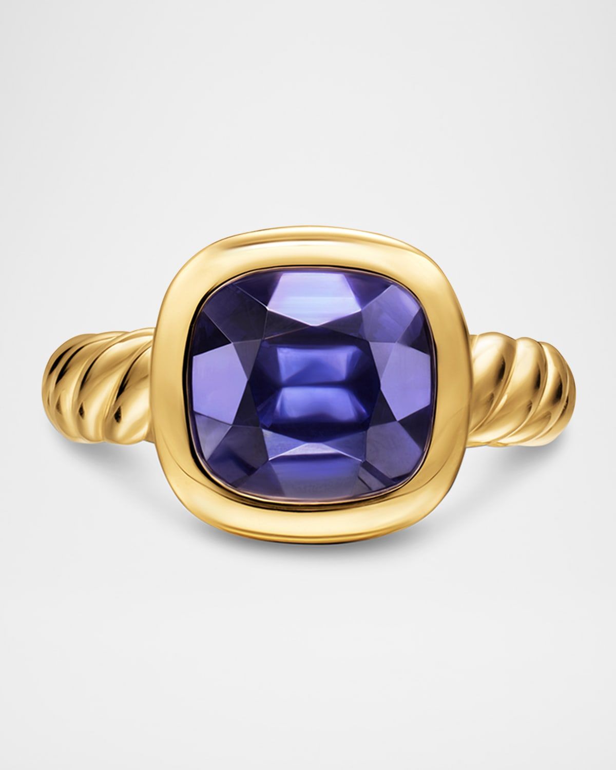 DY Mercer Color Stone Ring in 18K Gold, 10mm