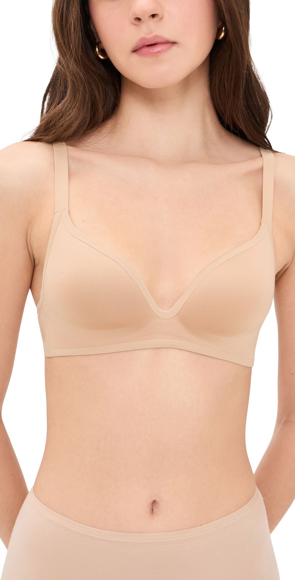 Commando The Flex Tech Bra Beige 32C
