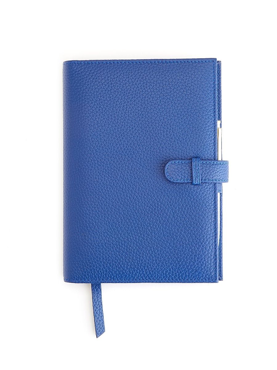 Women's Executive Leather Journal - Cobalt Blue