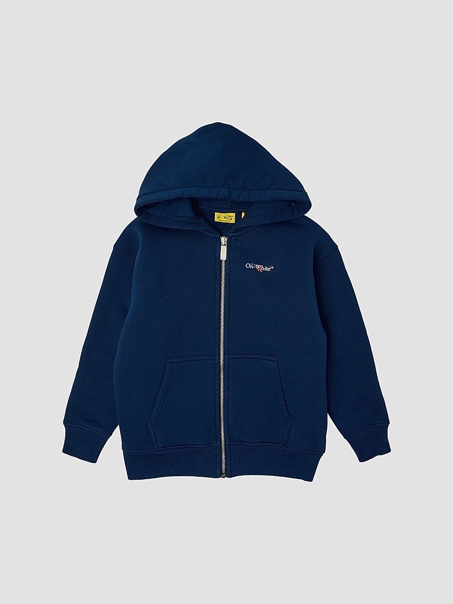 Little Boy's & Boy's Arrow BTS Logo Full-Zip Hoodie - Estate Blue - Size 16