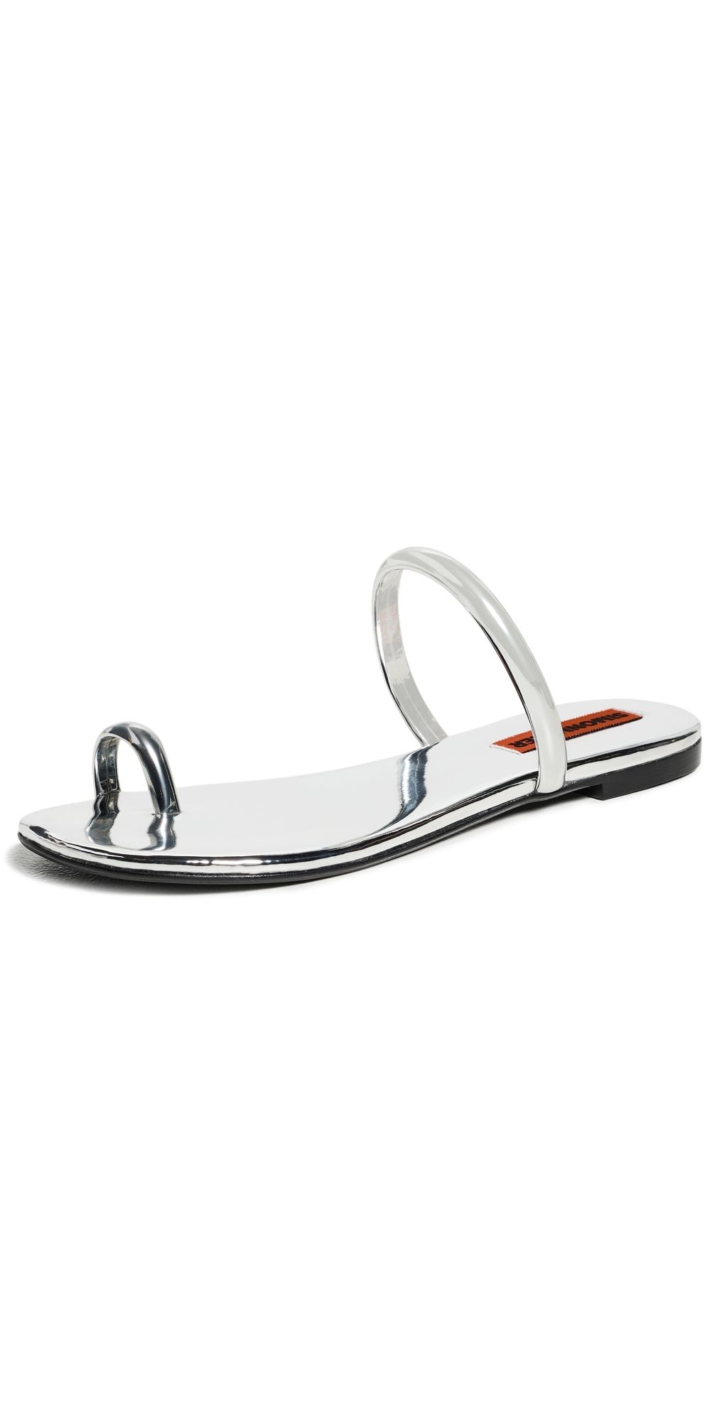 SIMONMILLER Pipe Sandals Silver 40