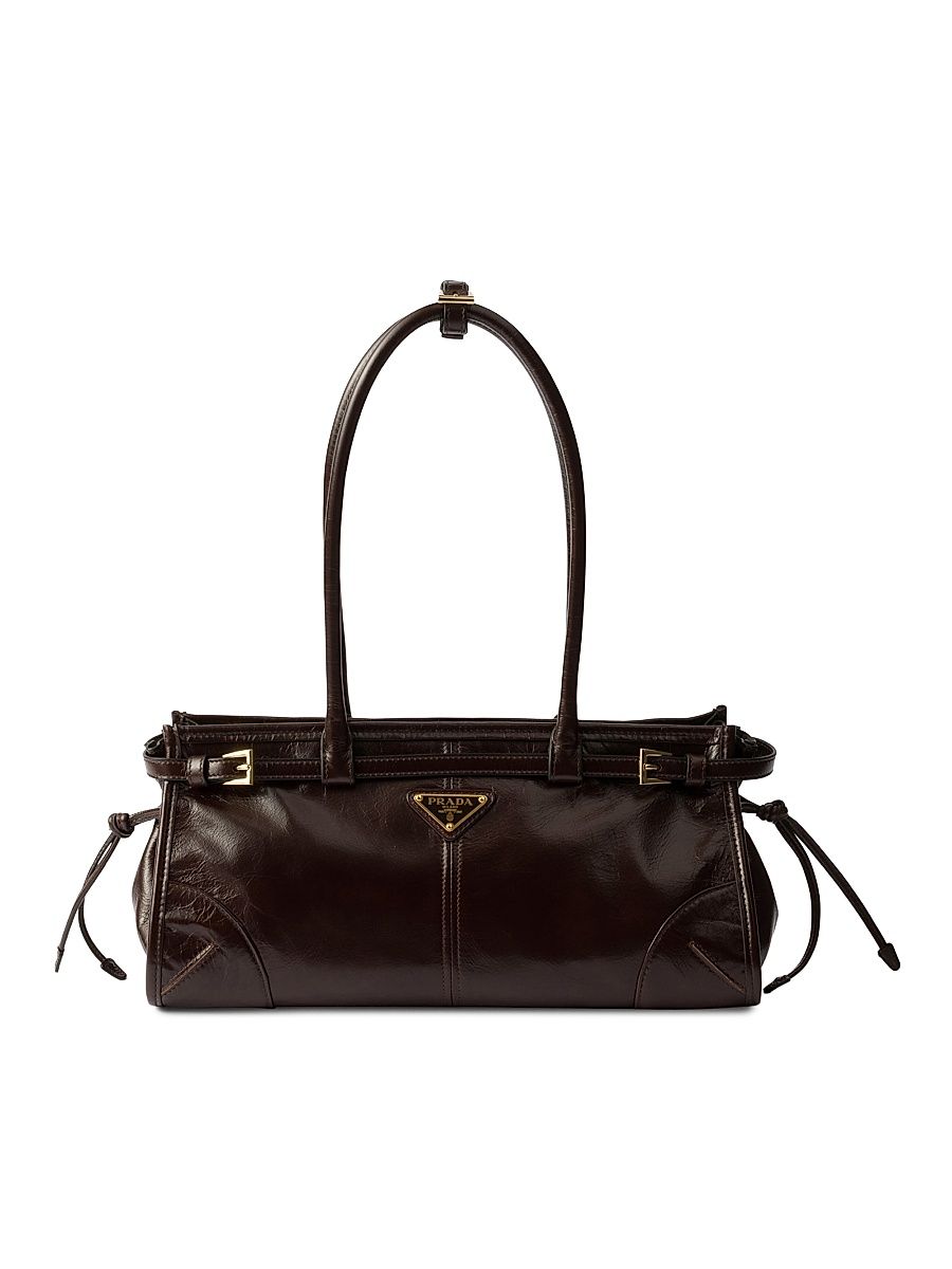 Women's Bonnie Medium Leather Top Handle Bag - Brown