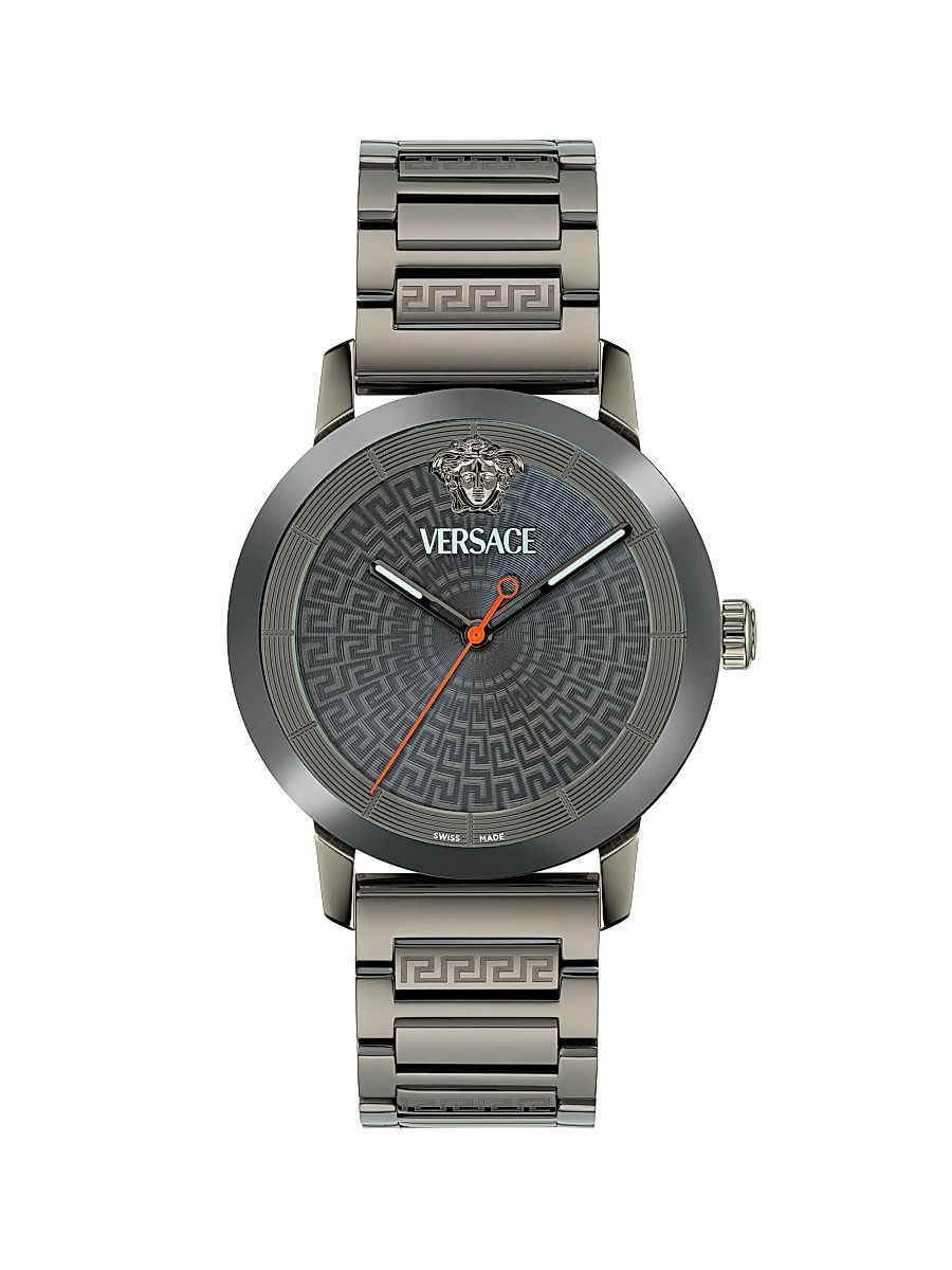 Men's V-Helix Bracelet Watch - Gunmetal