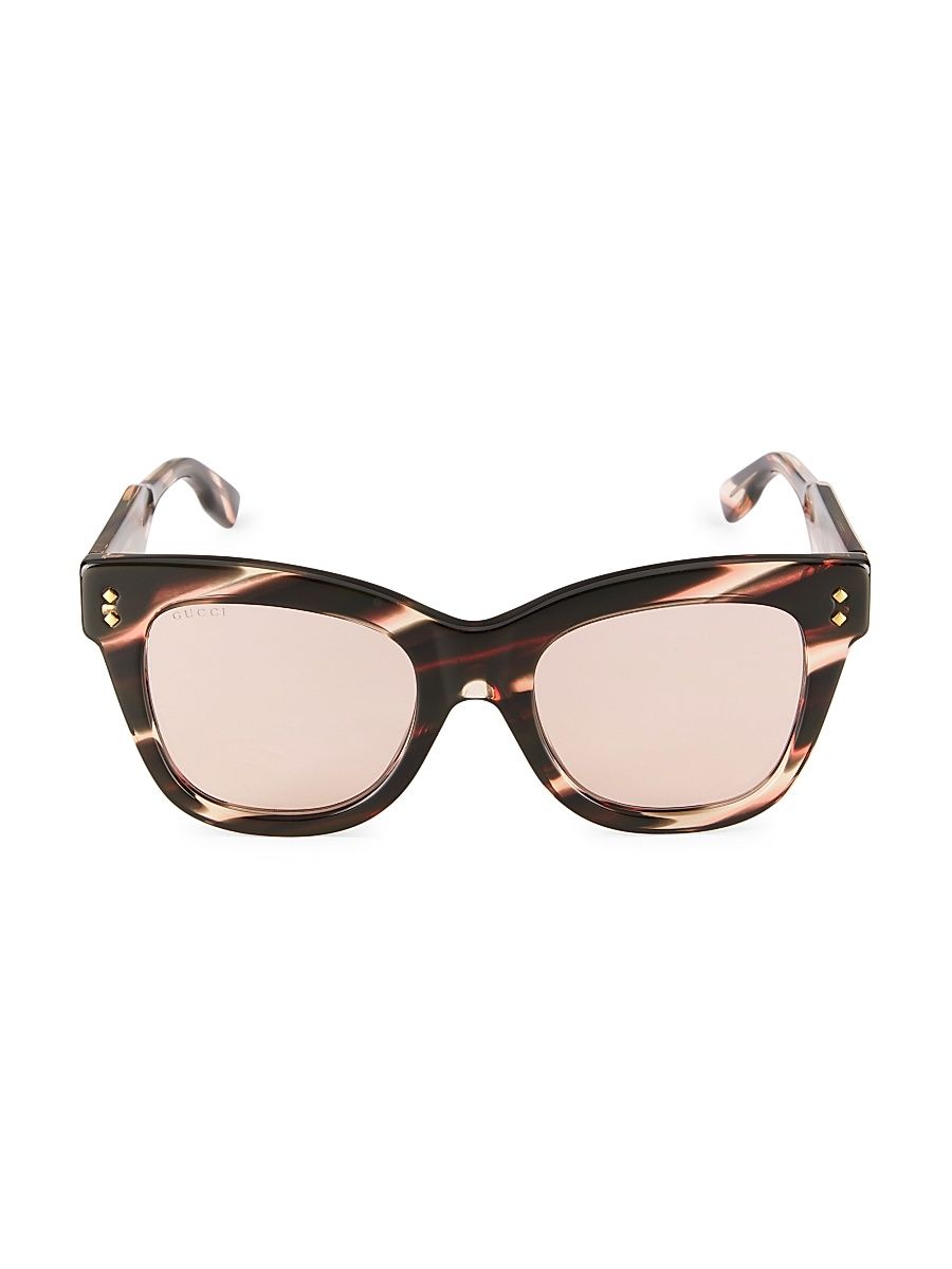 Women's Nouvelle Vague 52MM Cat-Eye Sunglasses - Havana